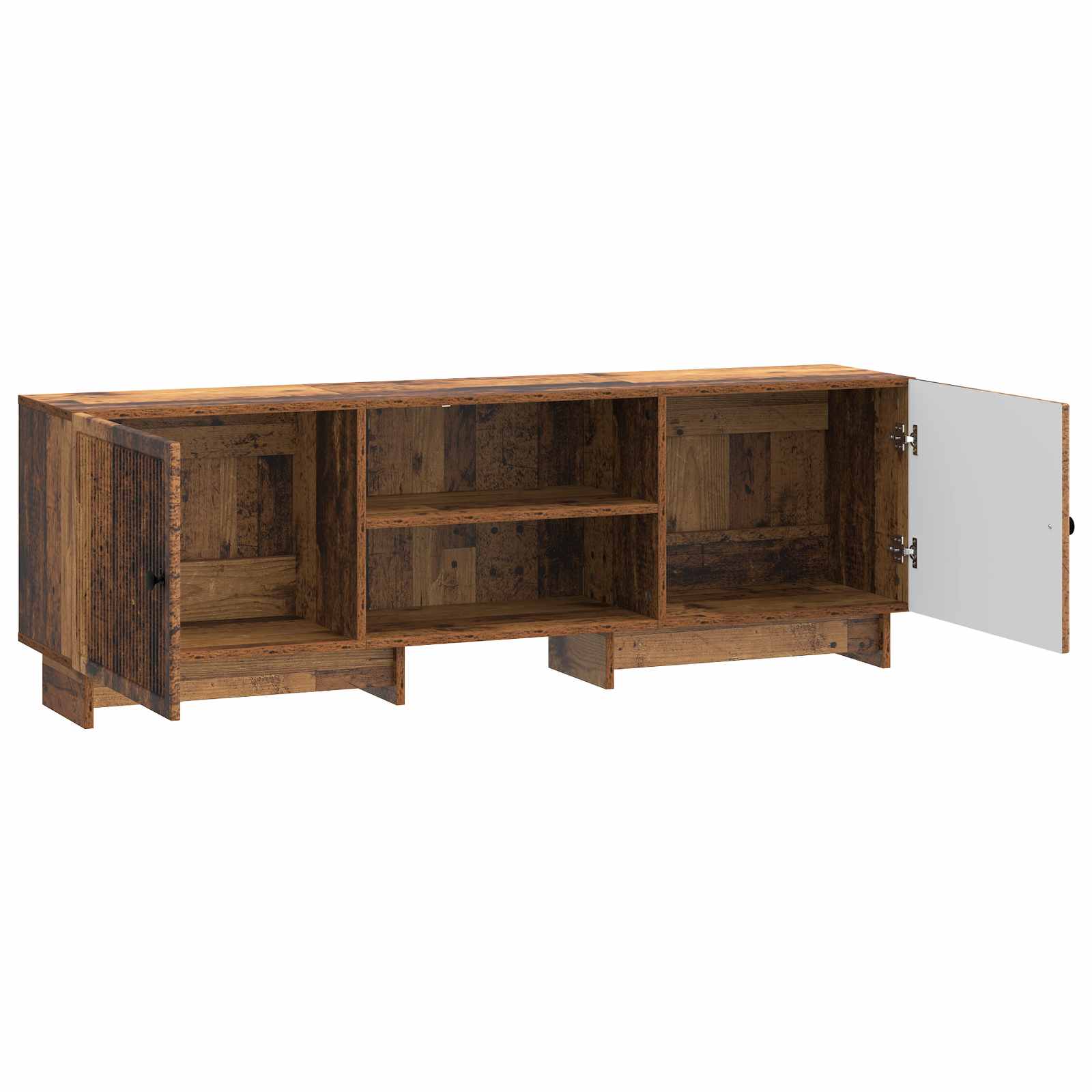 TV-kast Oudhout 150 x 31 x 50 cm Geconstrueerd hout is nu te koop bij PeponiXL, paradijselijk wonen!