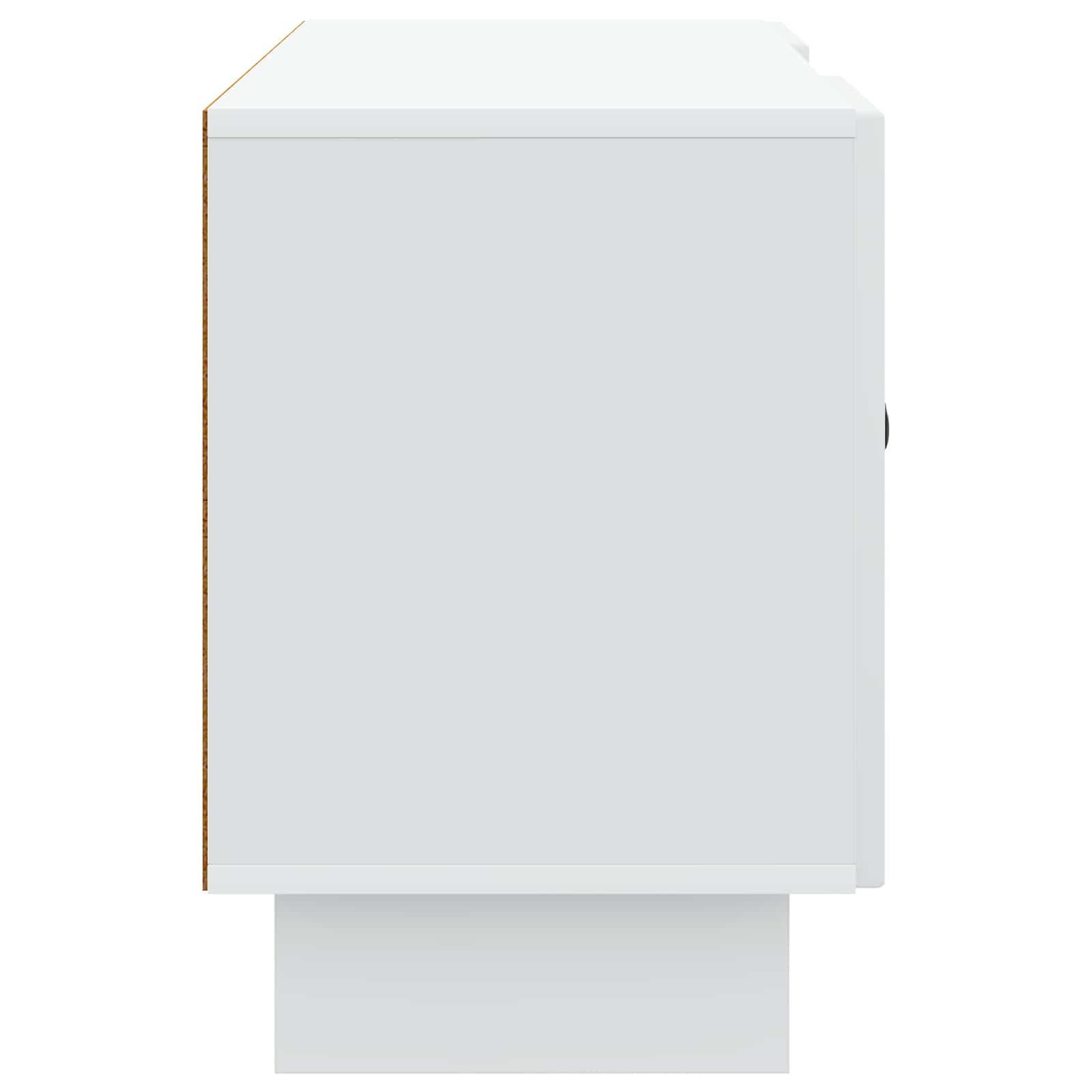 TV-kast 102 x 34,5 x 50 cm Wit Bewerkt hout is nu te koop bij PeponiXL, paradijselijk wonen!
