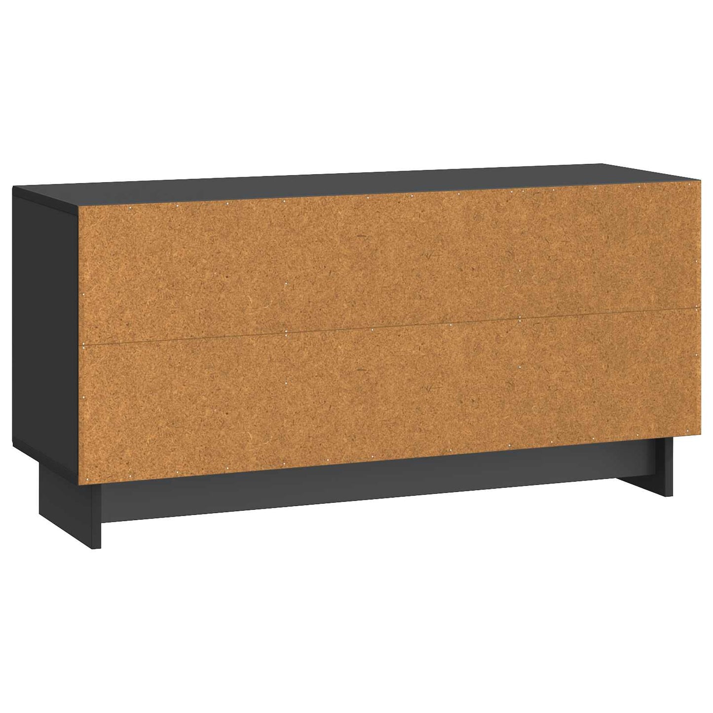 TV-kast Zwart 102 x 34,5 x 50 cm Bewerkt hout is nu te koop bij PeponiXL, paradijselijk wonen!