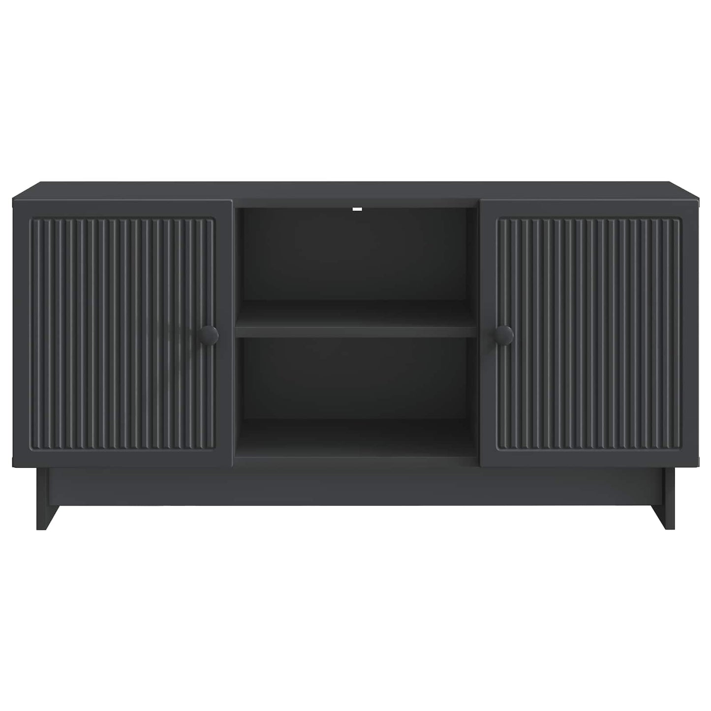 TV-kast Zwart 102 x 34,5 x 50 cm Bewerkt hout is nu te koop bij PeponiXL, paradijselijk wonen!