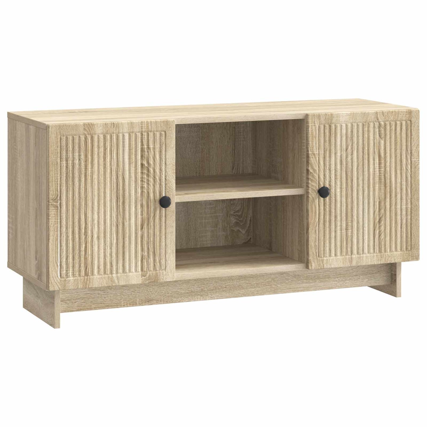 TV-kast Sonoma Eiken 102 x 34,5 x 50 cm Bewerkt hout is nu te koop bij PeponiXL, paradijselijk wonen!