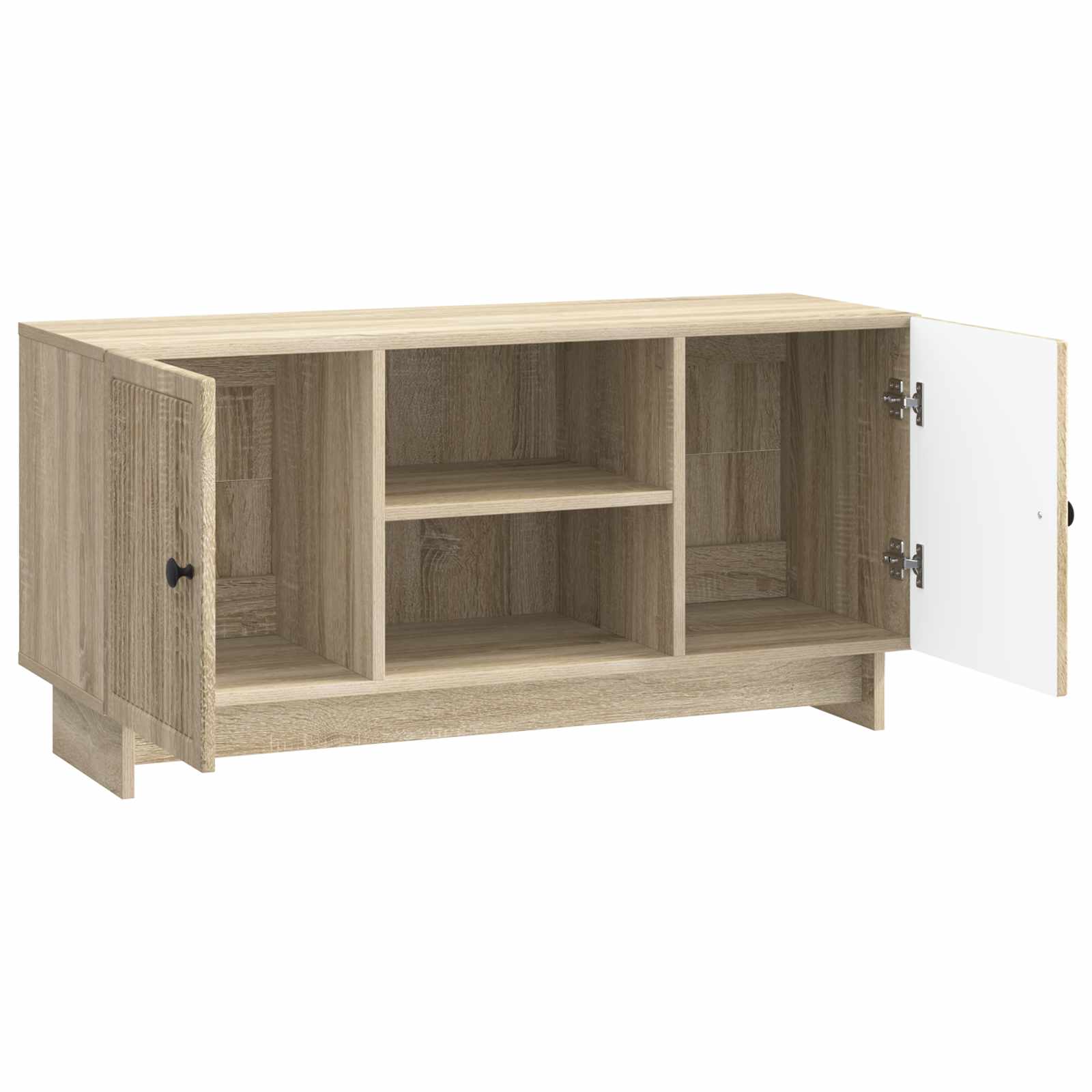 TV-kast Sonoma Eiken 102 x 34,5 x 50 cm Bewerkt hout is nu te koop bij PeponiXL, paradijselijk wonen!