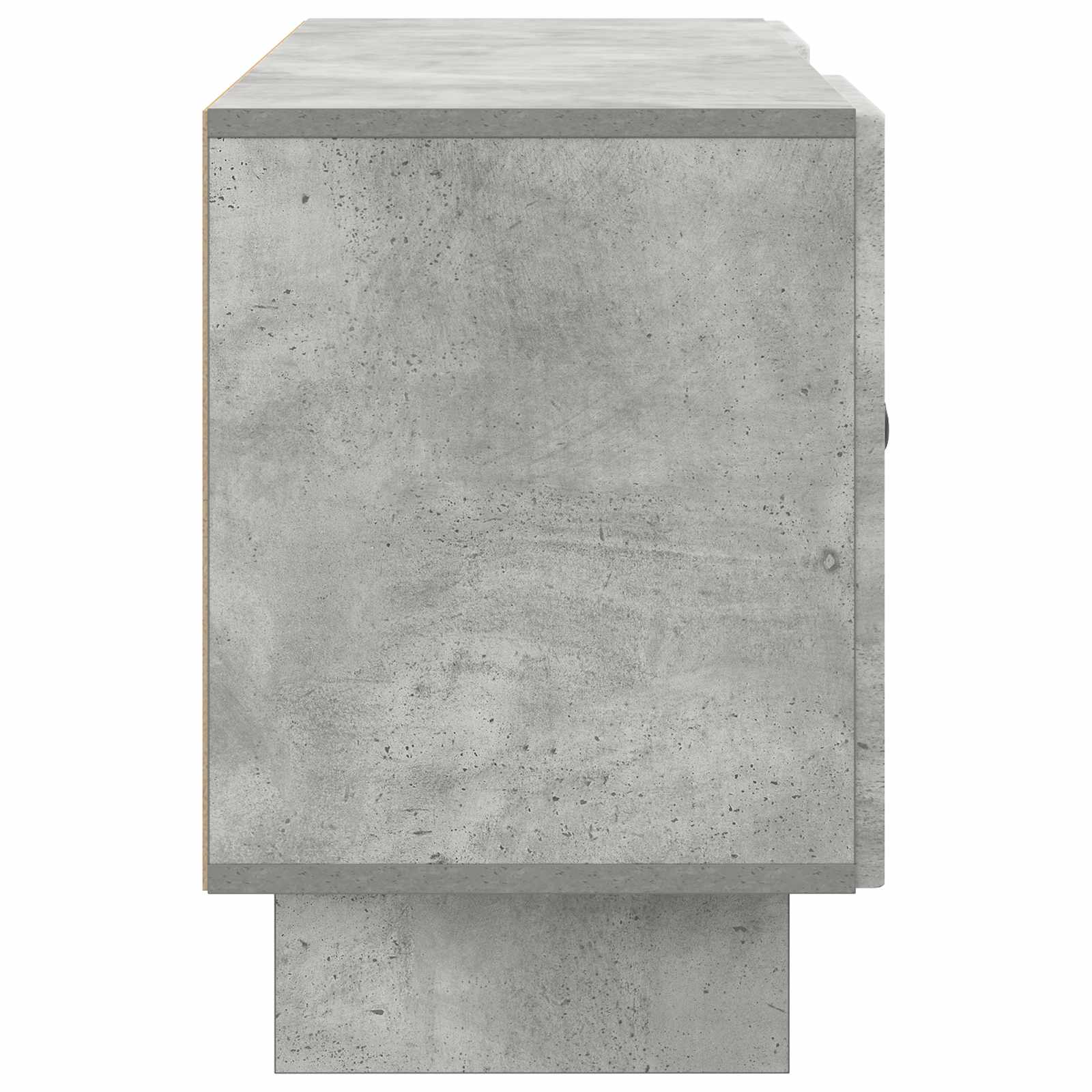 TV-kast Beton Grijs 102 x 34,5 x 50 cm Bewerkt hout is nu te koop bij PeponiXL, paradijselijk wonen!