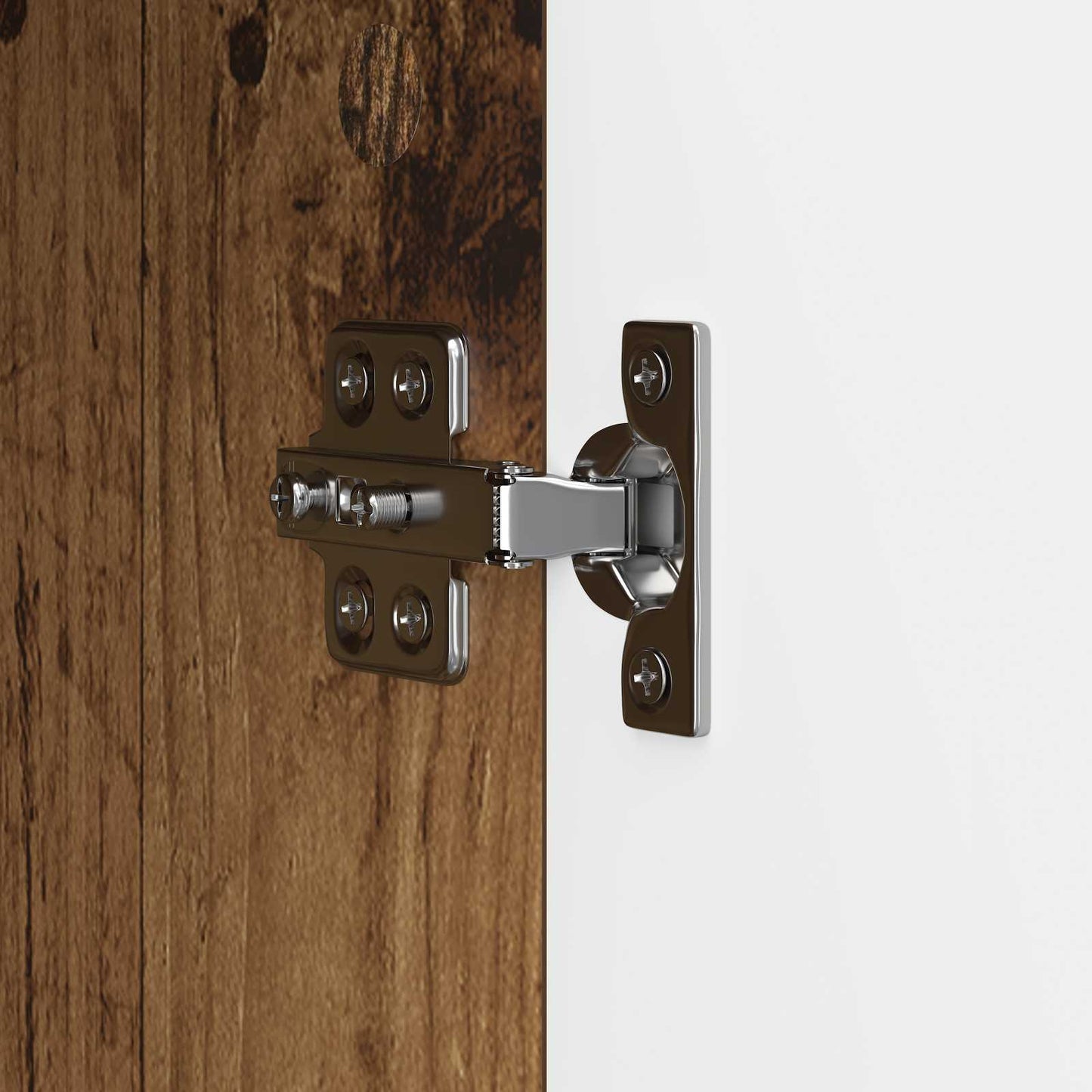 TV-kast Oudhout 102 x 34,5 x 50 cm Bewerkt hout is nu te koop bij PeponiXL, paradijselijk wonen!