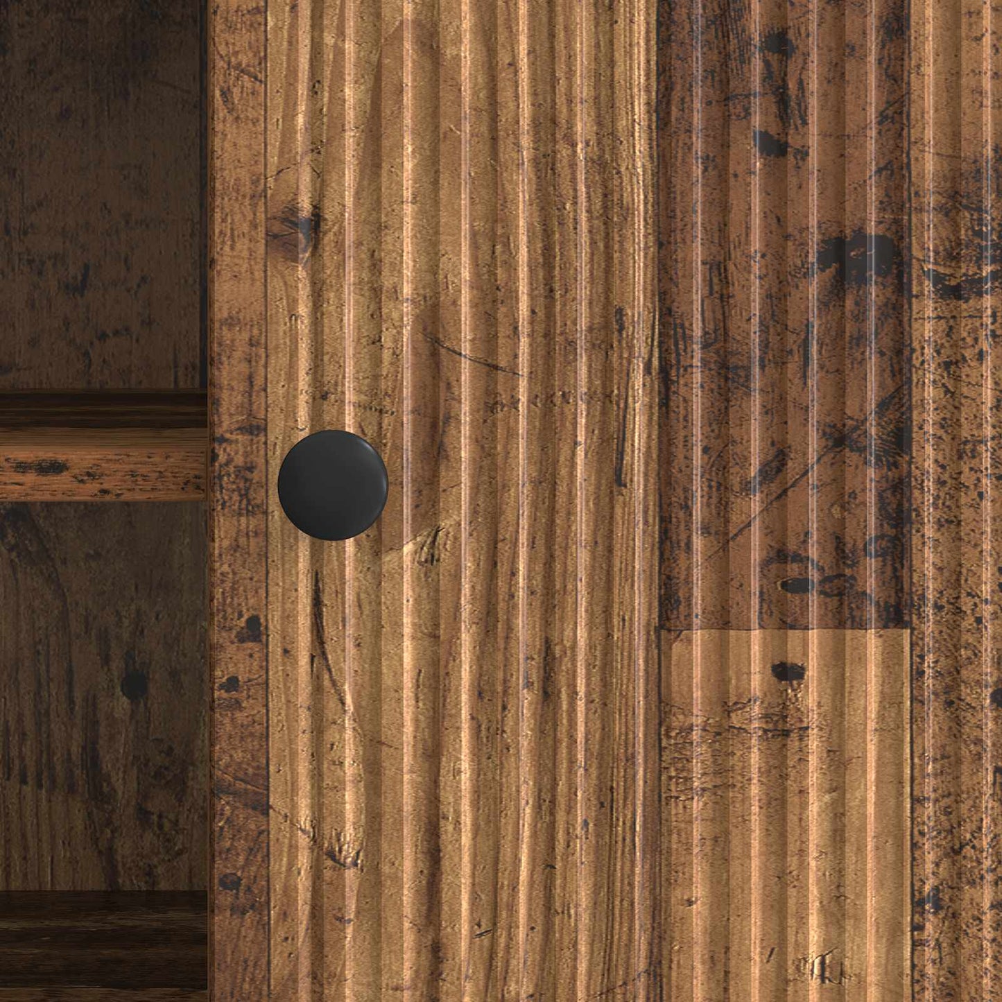 TV-kast Oudhout 102 x 34,5 x 50 cm Bewerkt hout is nu te koop bij PeponiXL, paradijselijk wonen!