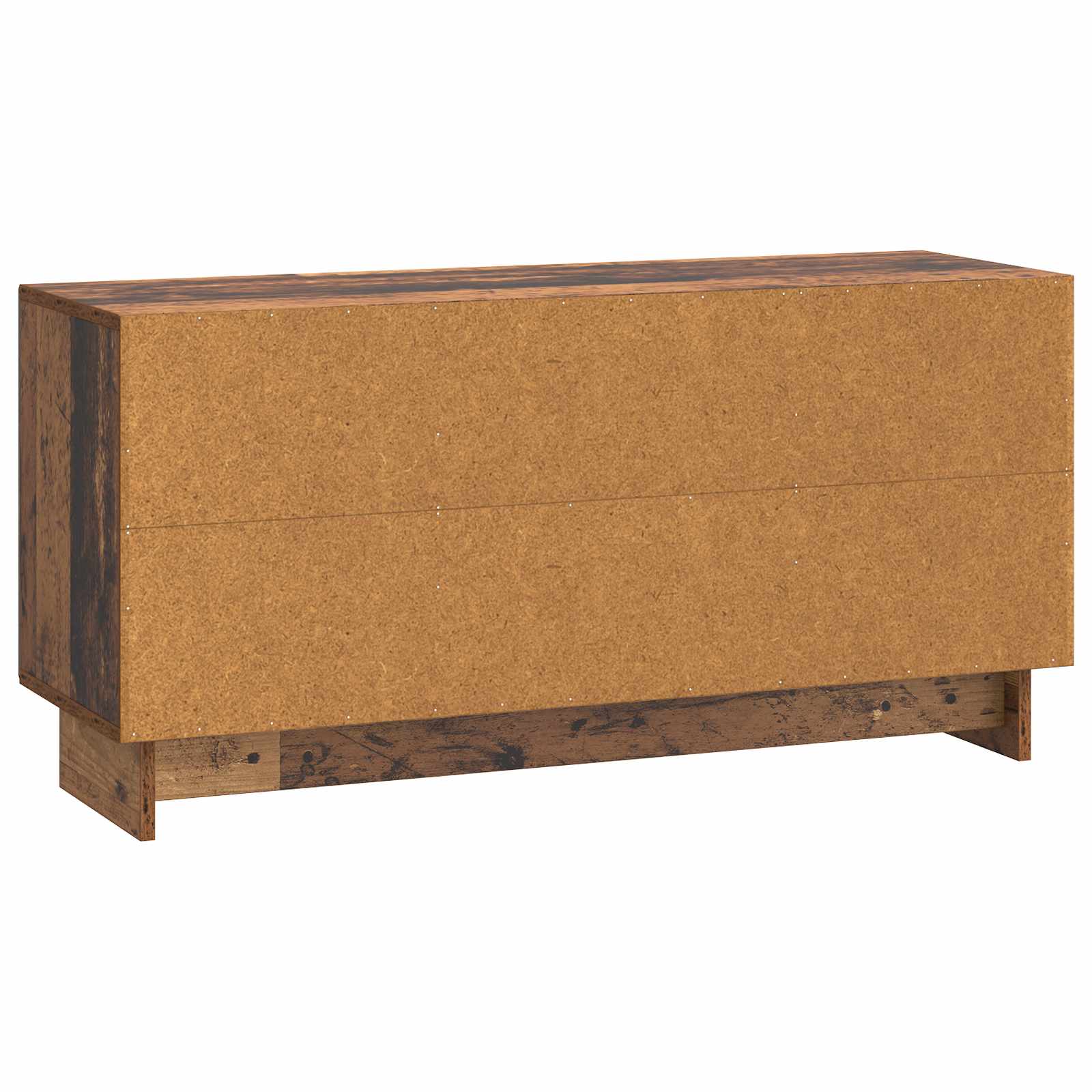 TV-kast Oudhout 102 x 34,5 x 50 cm Bewerkt hout is nu te koop bij PeponiXL, paradijselijk wonen!