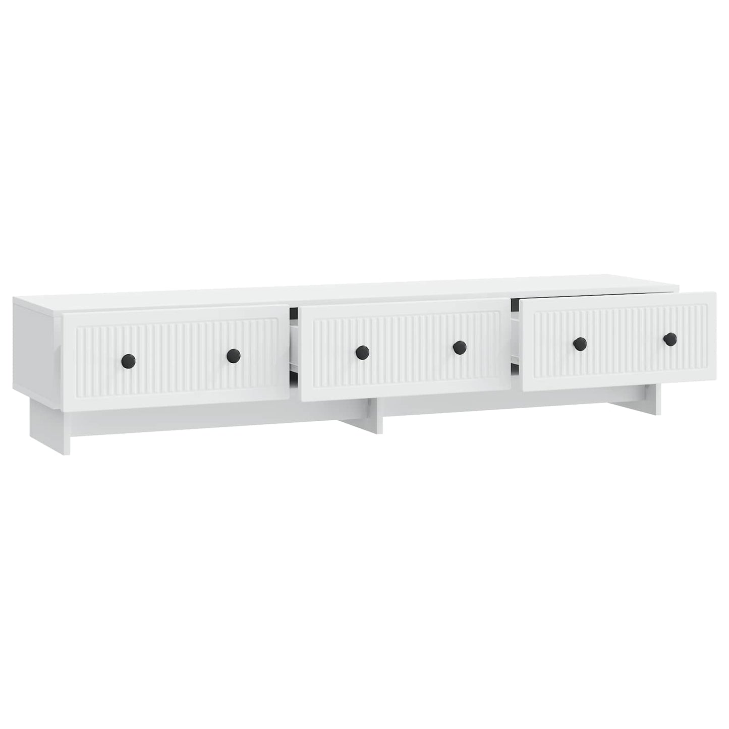 TV-kast met lade Wit 147 x 34,5 x 30 cm Bewerkt hout is nu te koop bij PeponiXL, paradijselijk wonen!