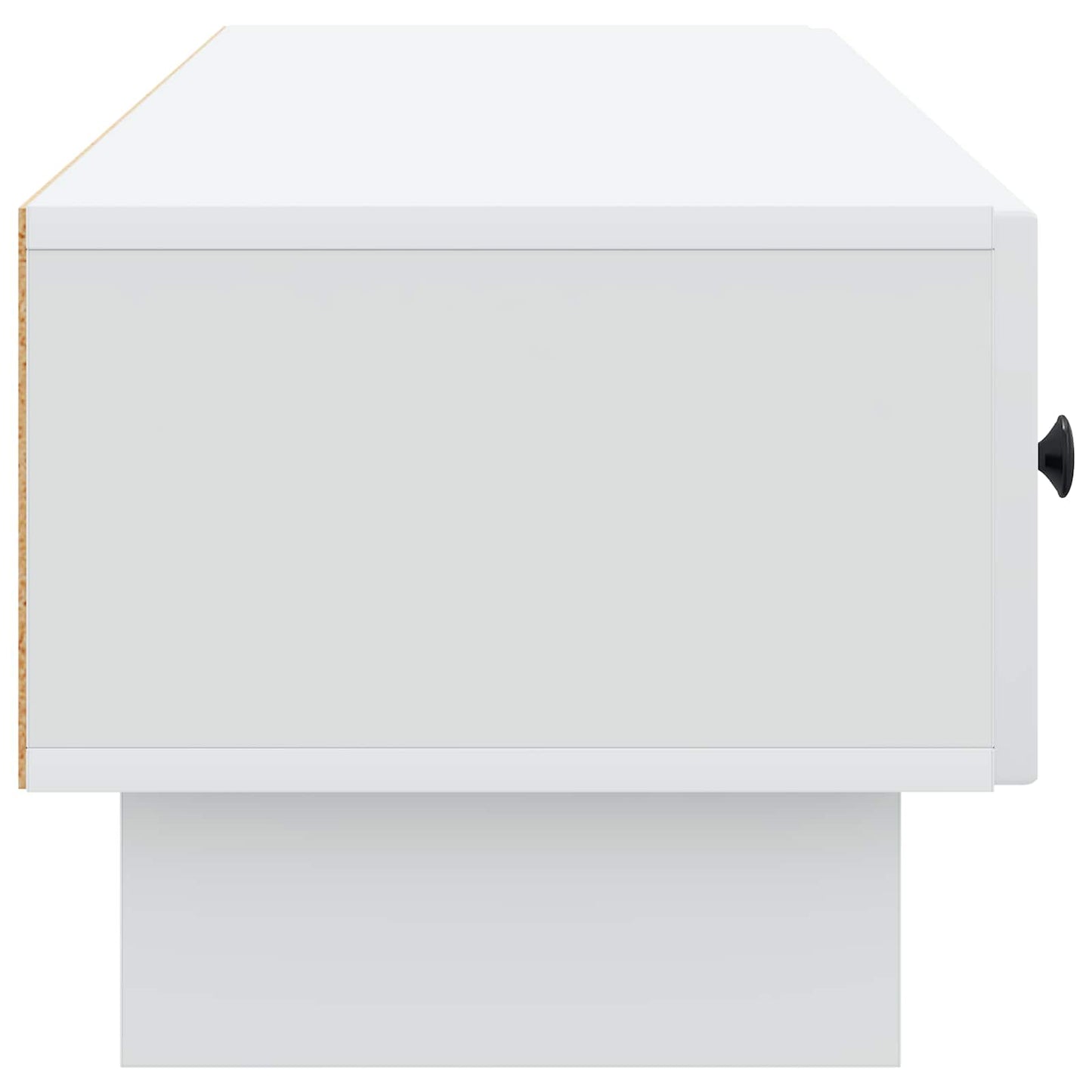 TV-kast met lade Wit 147 x 34,5 x 30 cm Bewerkt hout is nu te koop bij PeponiXL, paradijselijk wonen!