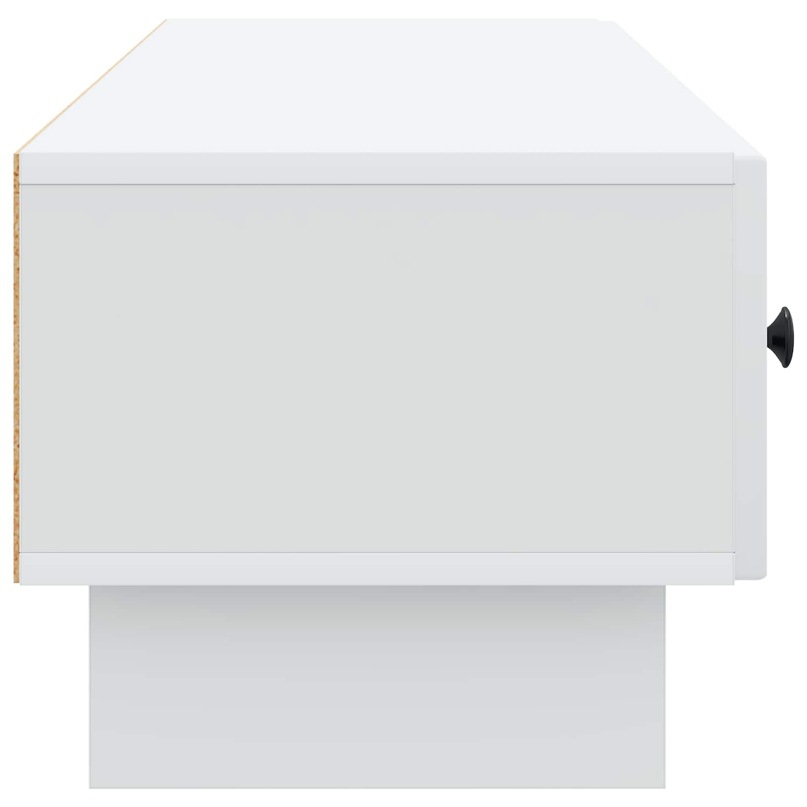 TV-kast met lade Wit 147 x 34,5 x 30 cm Bewerkt hout is nu te koop bij PeponiXL, paradijselijk wonen!