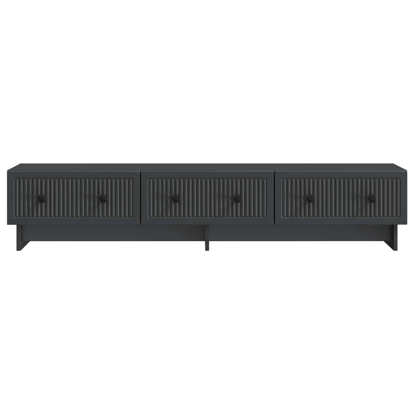 TV-kast met lade Zwart 147 x 34,5 x 30 cm Bewerkt hout is nu te koop bij PeponiXL, paradijselijk wonen!