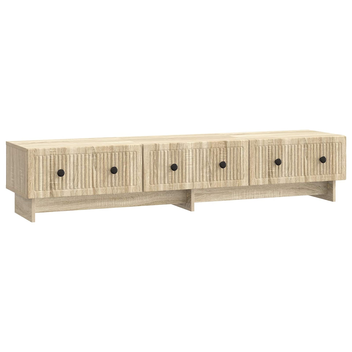 TV-kast met lade Sonoma Eiken 147 x 34,5 x 30 cm Bewerkt hout is nu te koop bij PeponiXL, paradijselijk wonen!
