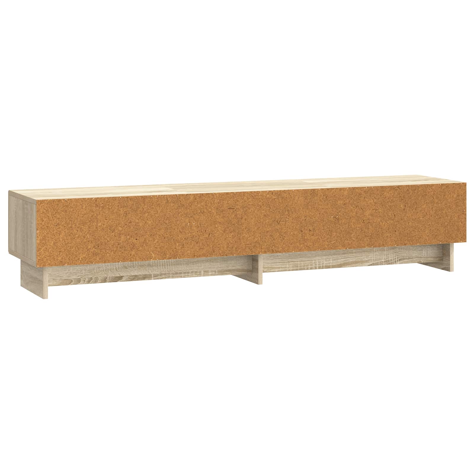 TV-kast met lade Sonoma Eiken 147 x 34,5 x 30 cm Bewerkt hout is nu te koop bij PeponiXL, paradijselijk wonen!
