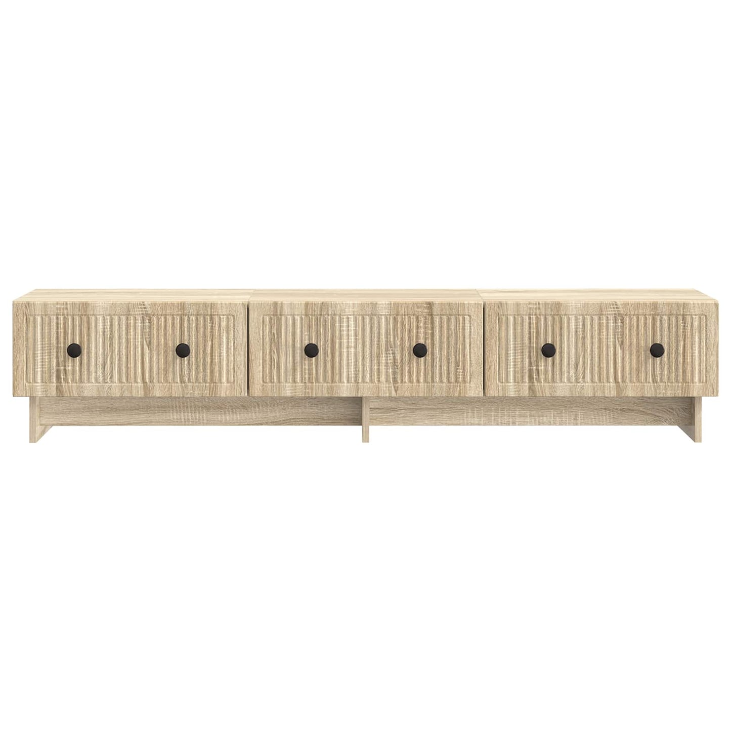 TV-kast met lade Sonoma Eiken 147 x 34,5 x 30 cm Bewerkt hout is nu te koop bij PeponiXL, paradijselijk wonen!