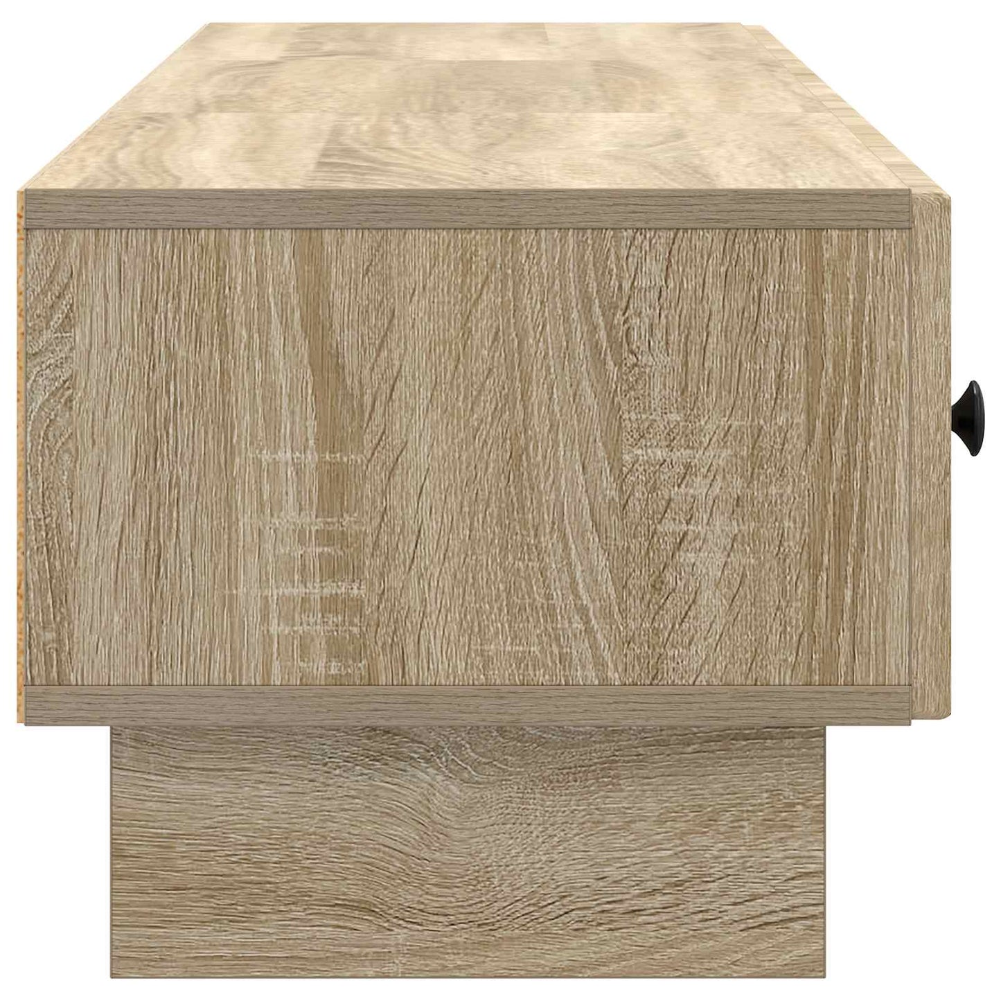 TV-kast met lade Sonoma Eiken 147 x 34,5 x 30 cm Bewerkt hout is nu te koop bij PeponiXL, paradijselijk wonen!