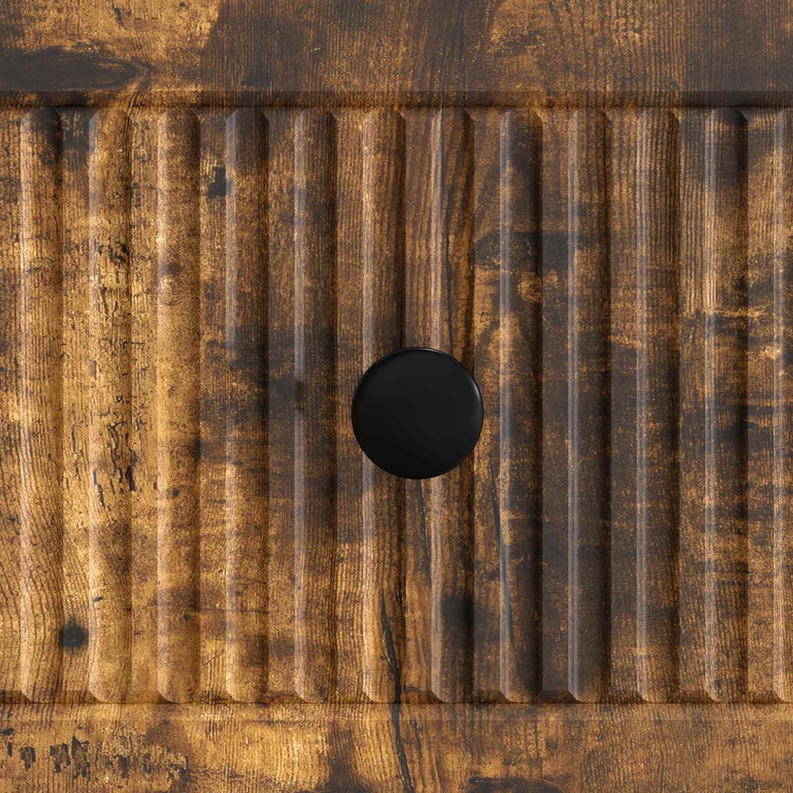 TV-kast met lade Gerookt eiken 147 x 34,5 x 30 cm Bewerkt hout is nu te koop bij PeponiXL, paradijselijk wonen!