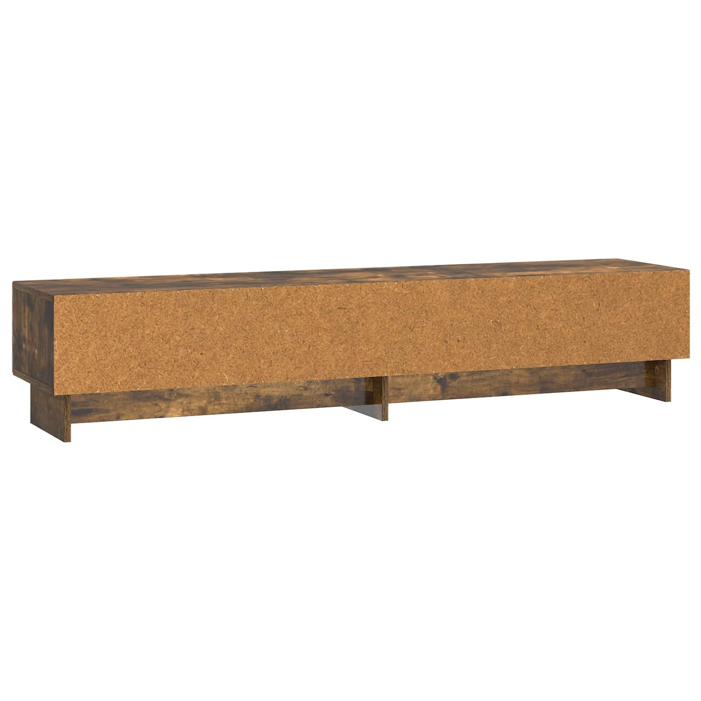 TV-kast met lade Gerookt eiken 147 x 34,5 x 30 cm Bewerkt hout is nu te koop bij PeponiXL, paradijselijk wonen!