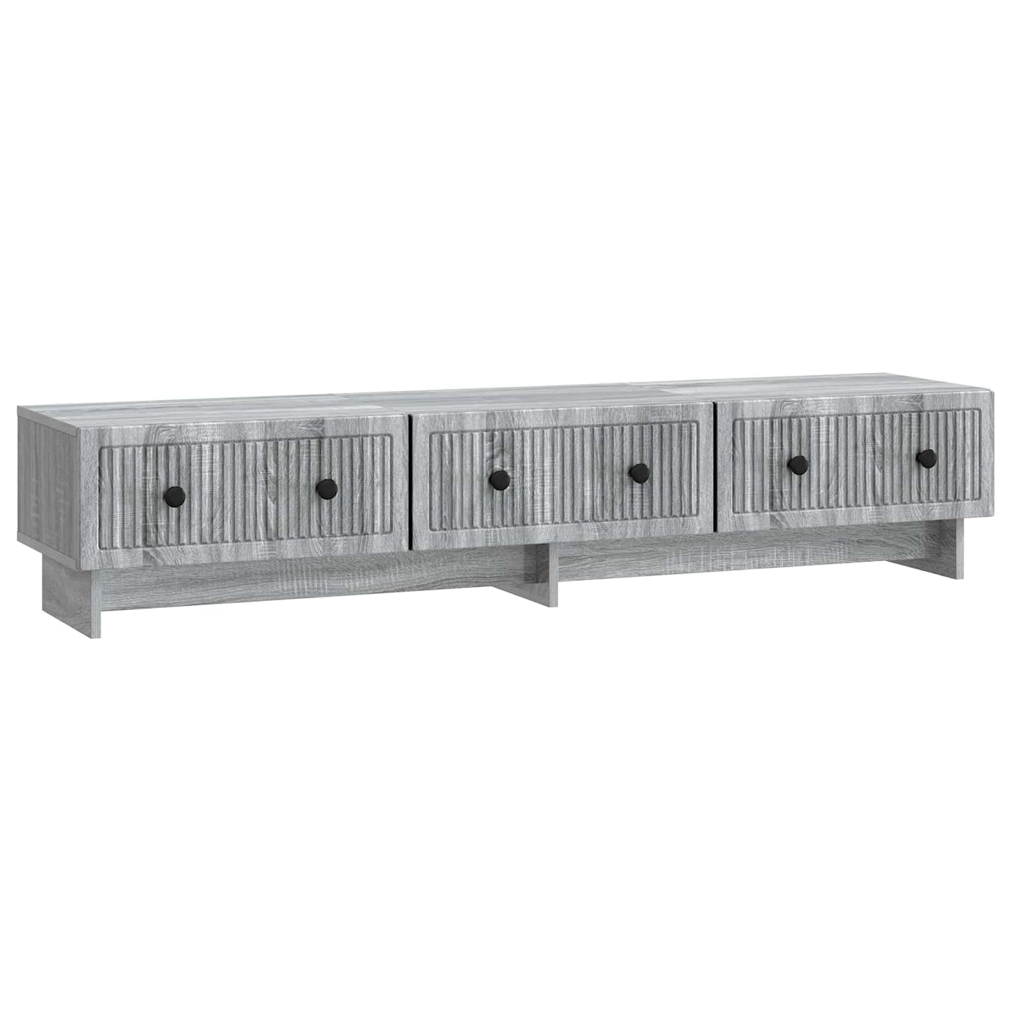 TV-kast met lade Grijs sonoma 147 x 34,5 x 30 cm Bewerkt hout is nu te koop bij PeponiXL, paradijselijk wonen!