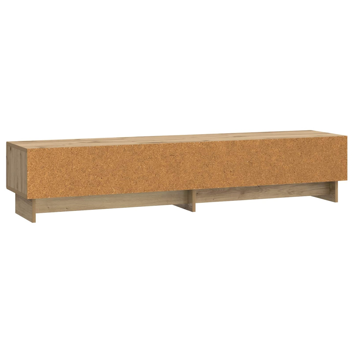 TV-kast Artisanaal eiken 147 x 34,5 x 30 cm Bewerkt hout is nu te koop bij PeponiXL, paradijselijk wonen!