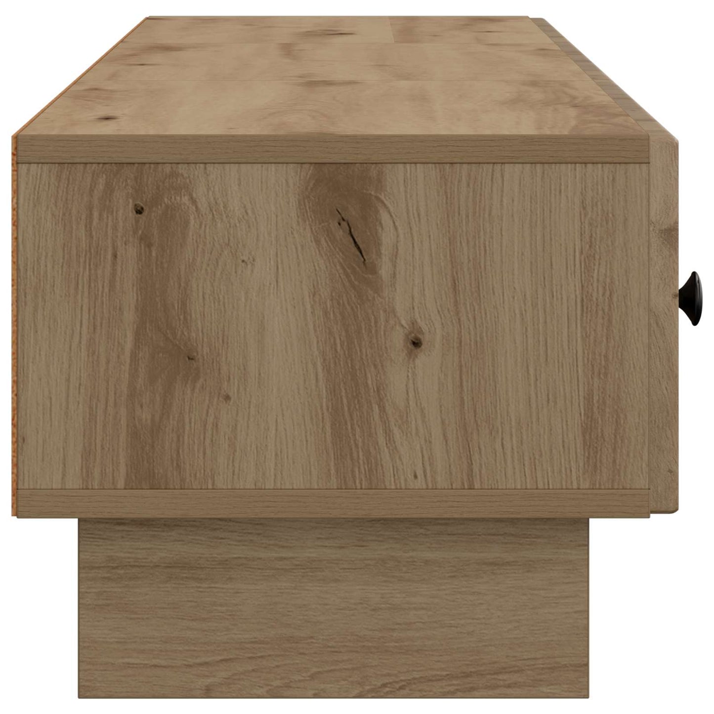 TV-kast Artisanaal eiken 147 x 34,5 x 30 cm Bewerkt hout is nu te koop bij PeponiXL, paradijselijk wonen!