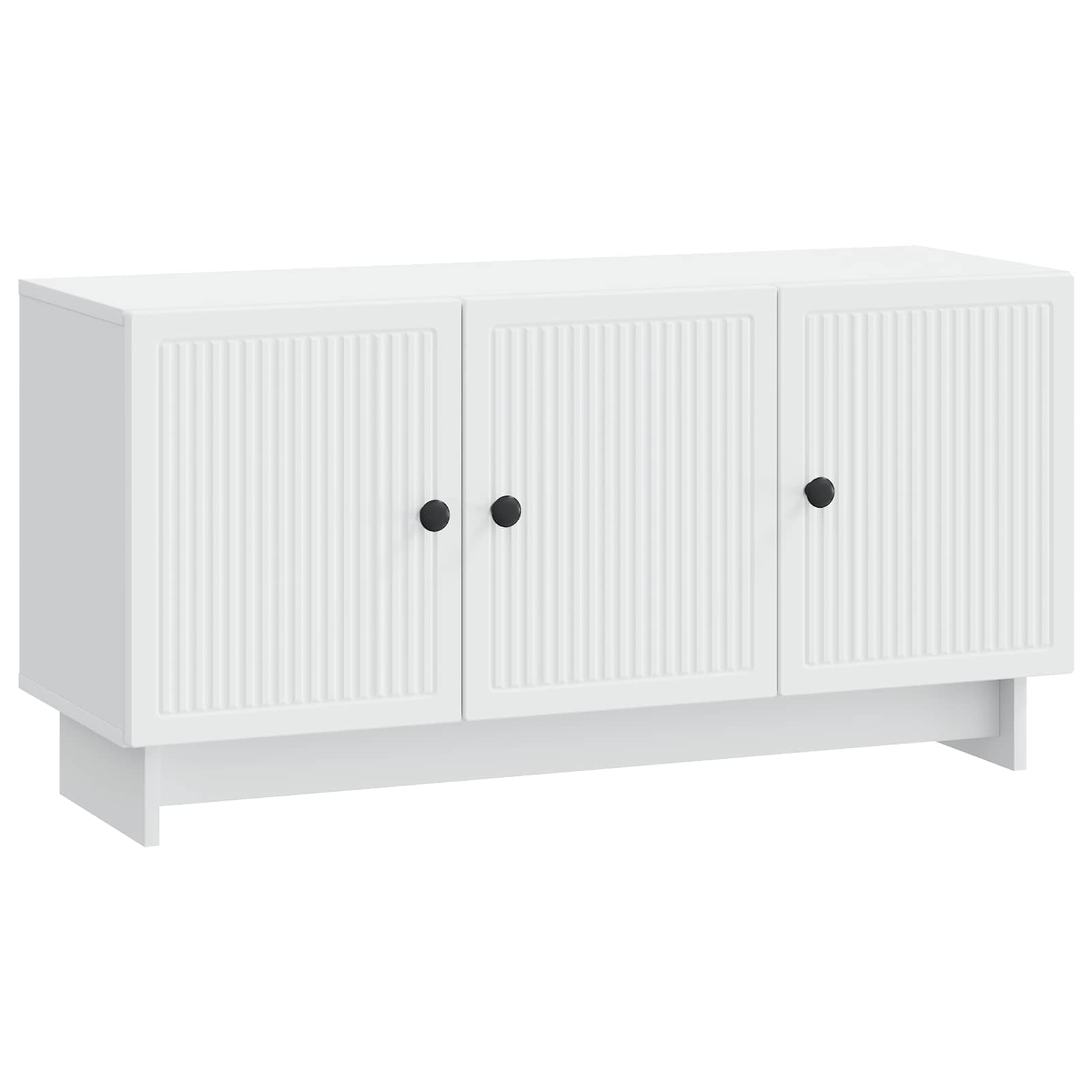 TV-kast Wit 99 x 34,5 x 50 cm Bewerkt hout is nu te koop bij PeponiXL, paradijselijk wonen!