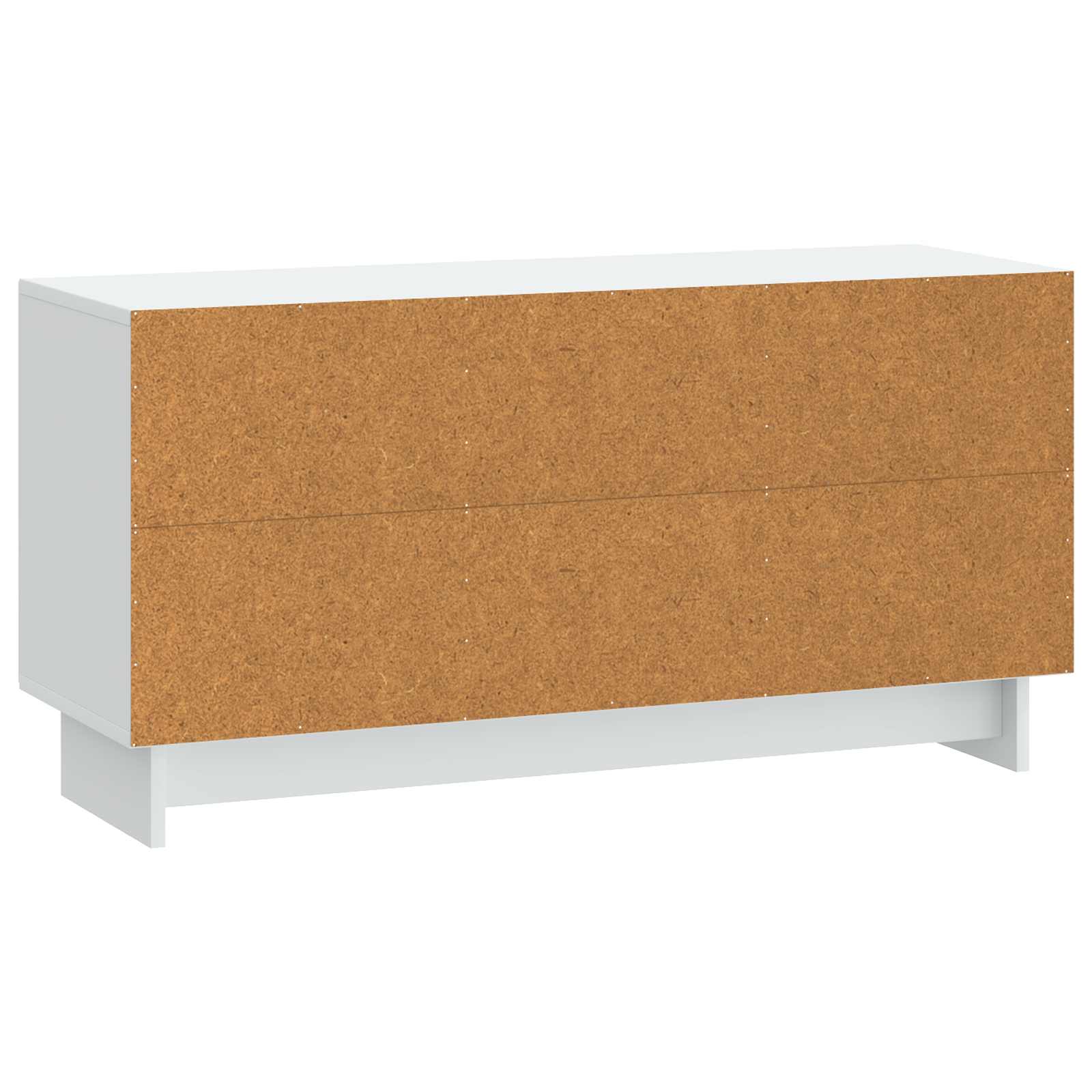 TV-kast Wit 99 x 34,5 x 50 cm Bewerkt hout is nu te koop bij PeponiXL, paradijselijk wonen!