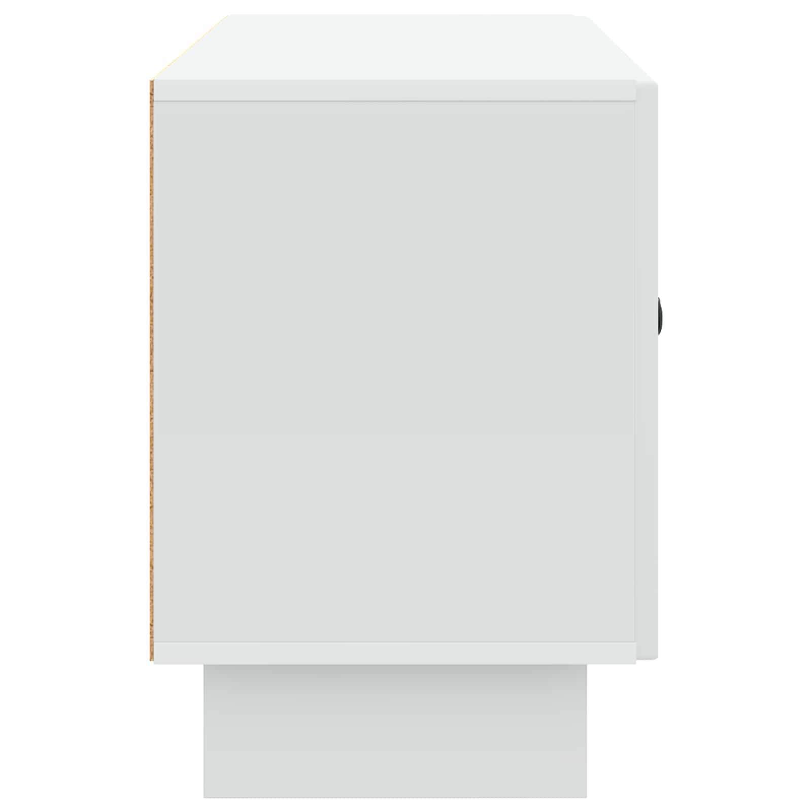 TV-kast Wit 99 x 34,5 x 50 cm Bewerkt hout is nu te koop bij PeponiXL, paradijselijk wonen!