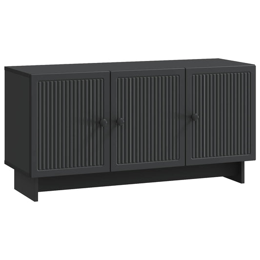 TV-kast Zwart 99 x 34,5 x 50 cm Bewerkt hout is nu te koop bij PeponiXL, paradijselijk wonen!