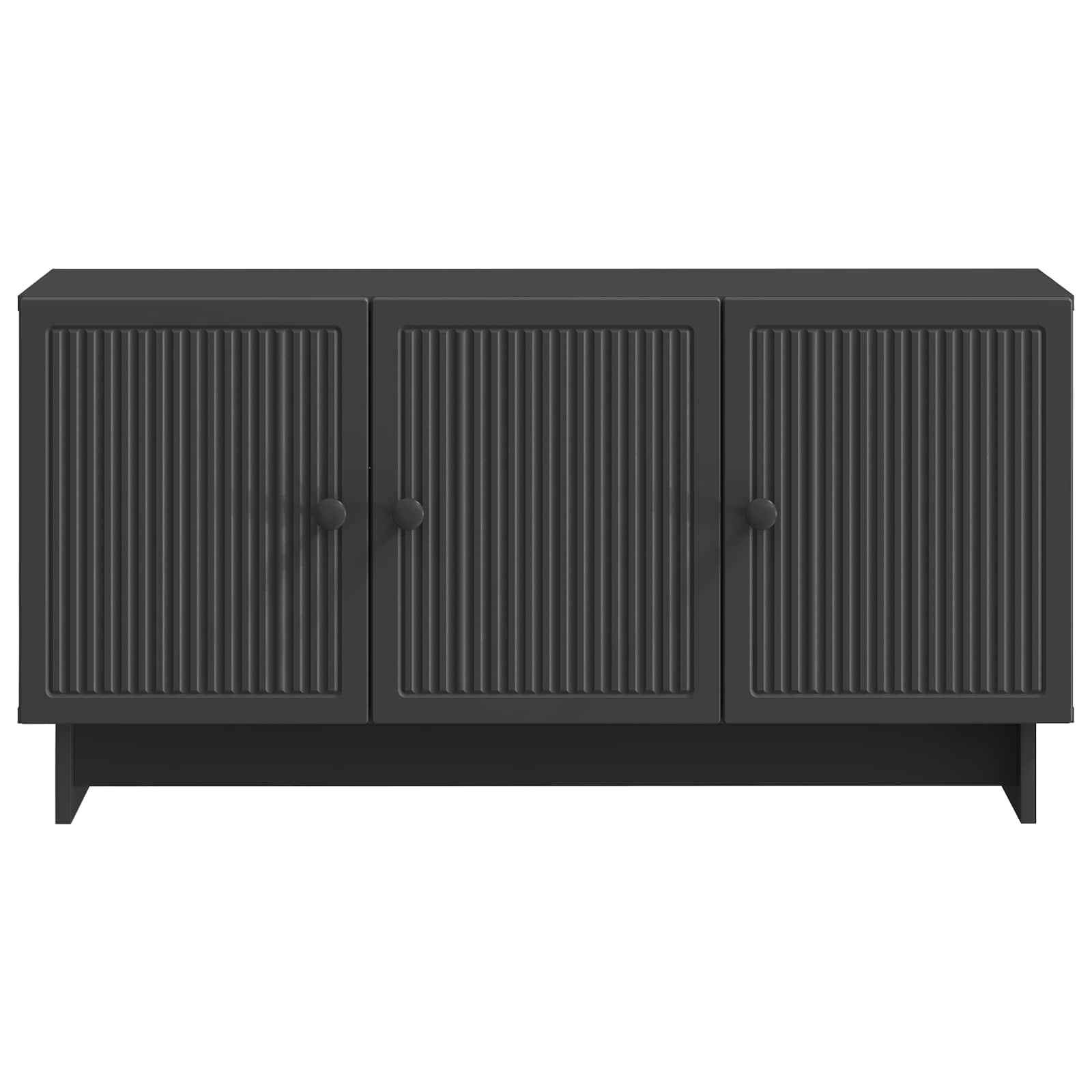 TV-kast Zwart 99 x 34,5 x 50 cm Bewerkt hout is nu te koop bij PeponiXL, paradijselijk wonen!