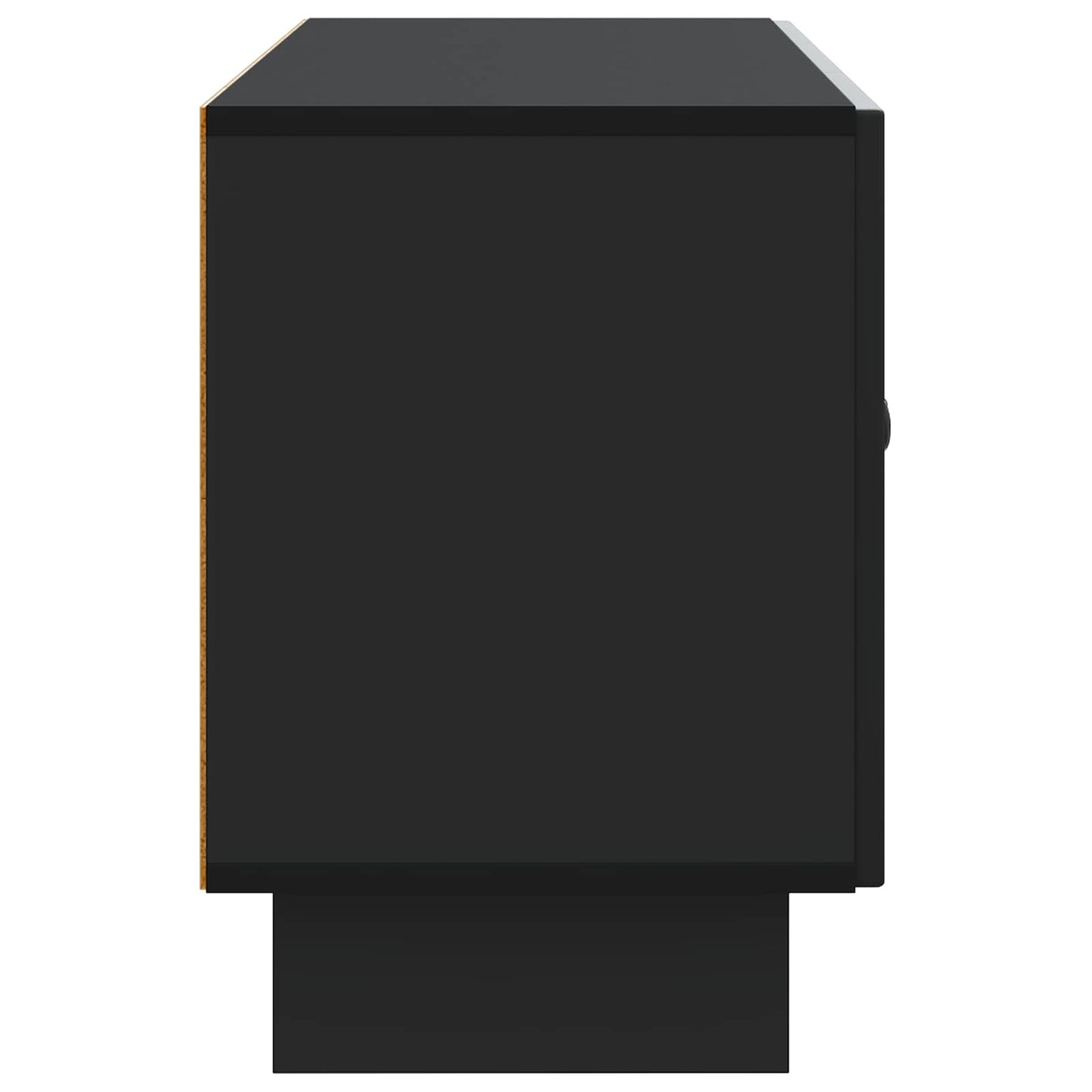 TV-kast Zwart 99 x 34,5 x 50 cm Bewerkt hout is nu te koop bij PeponiXL, paradijselijk wonen!