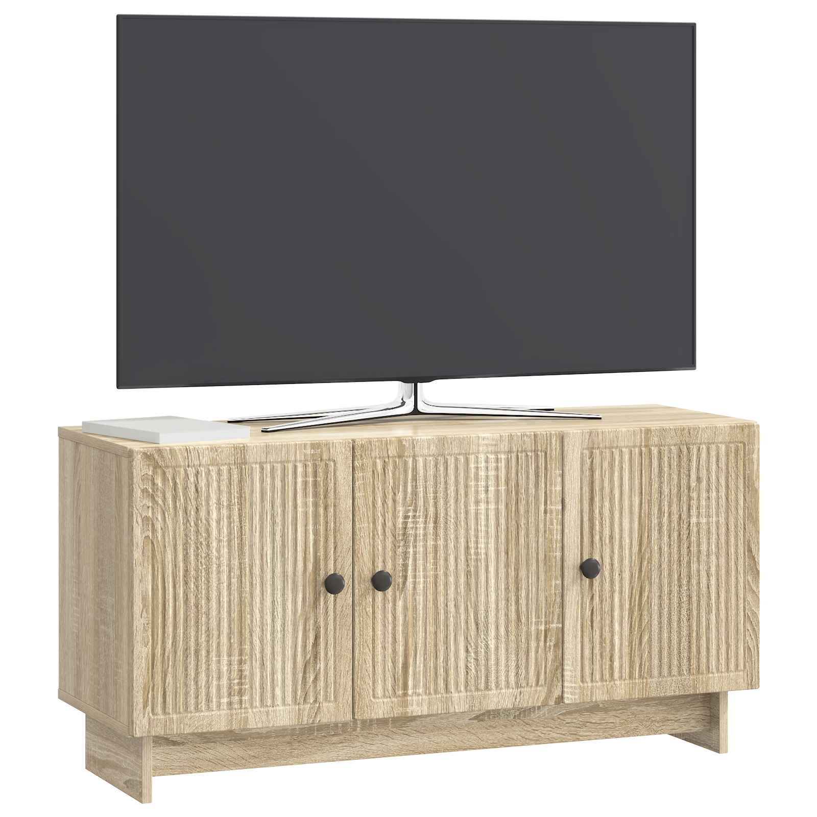 TV-kast Sonoma Eiken 99 x 34,5 x 50 cm Bewerkt hout is nu te koop bij PeponiXL, paradijselijk wonen!