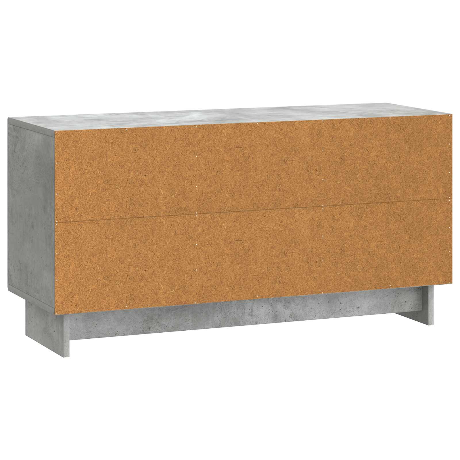 TV-kast Betongrijs 99 x 34,5 x 50 cm Bewerkt hout is nu te koop bij PeponiXL, paradijselijk wonen!
