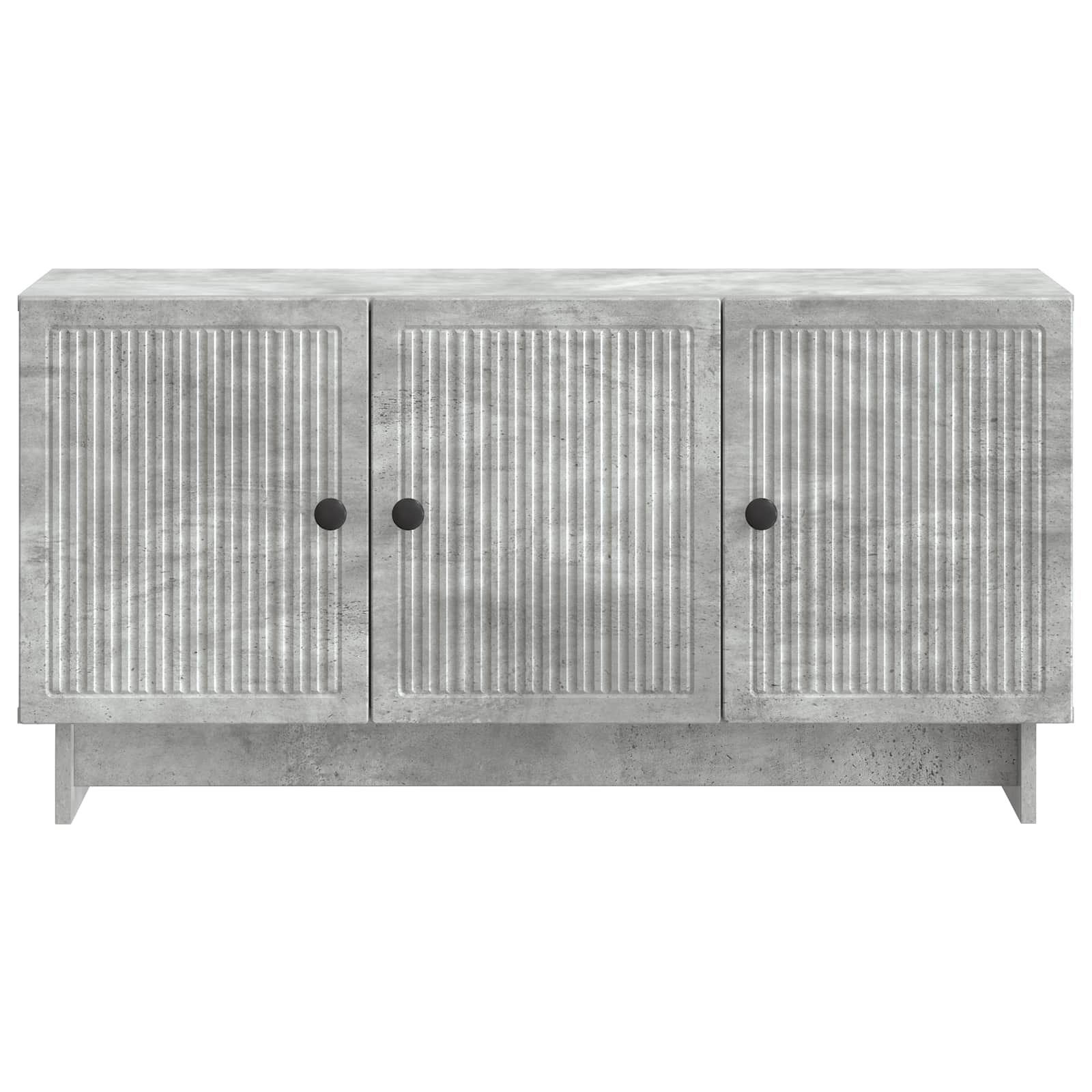 TV-kast Betongrijs 99 x 34,5 x 50 cm Bewerkt hout is nu te koop bij PeponiXL, paradijselijk wonen!