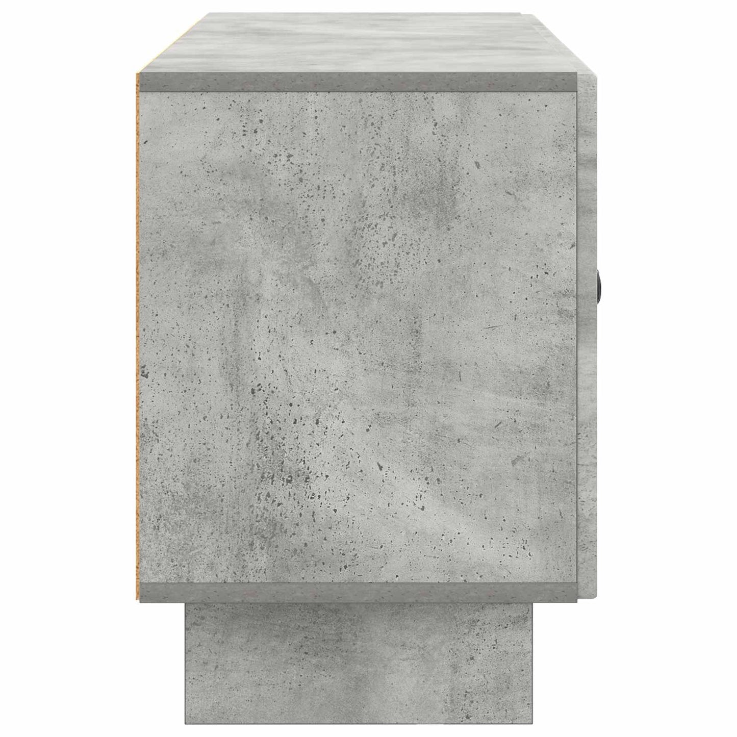TV-kast Betongrijs 99 x 34,5 x 50 cm Bewerkt hout is nu te koop bij PeponiXL, paradijselijk wonen!