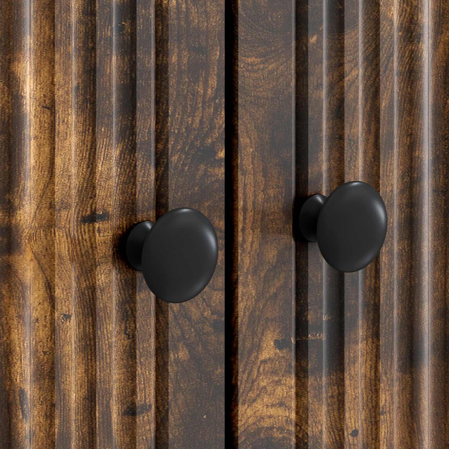 TV-kast Gerookt eiken 99 x 34,5 x 50 cm Bewerkt hout is nu te koop bij PeponiXL, paradijselijk wonen!
