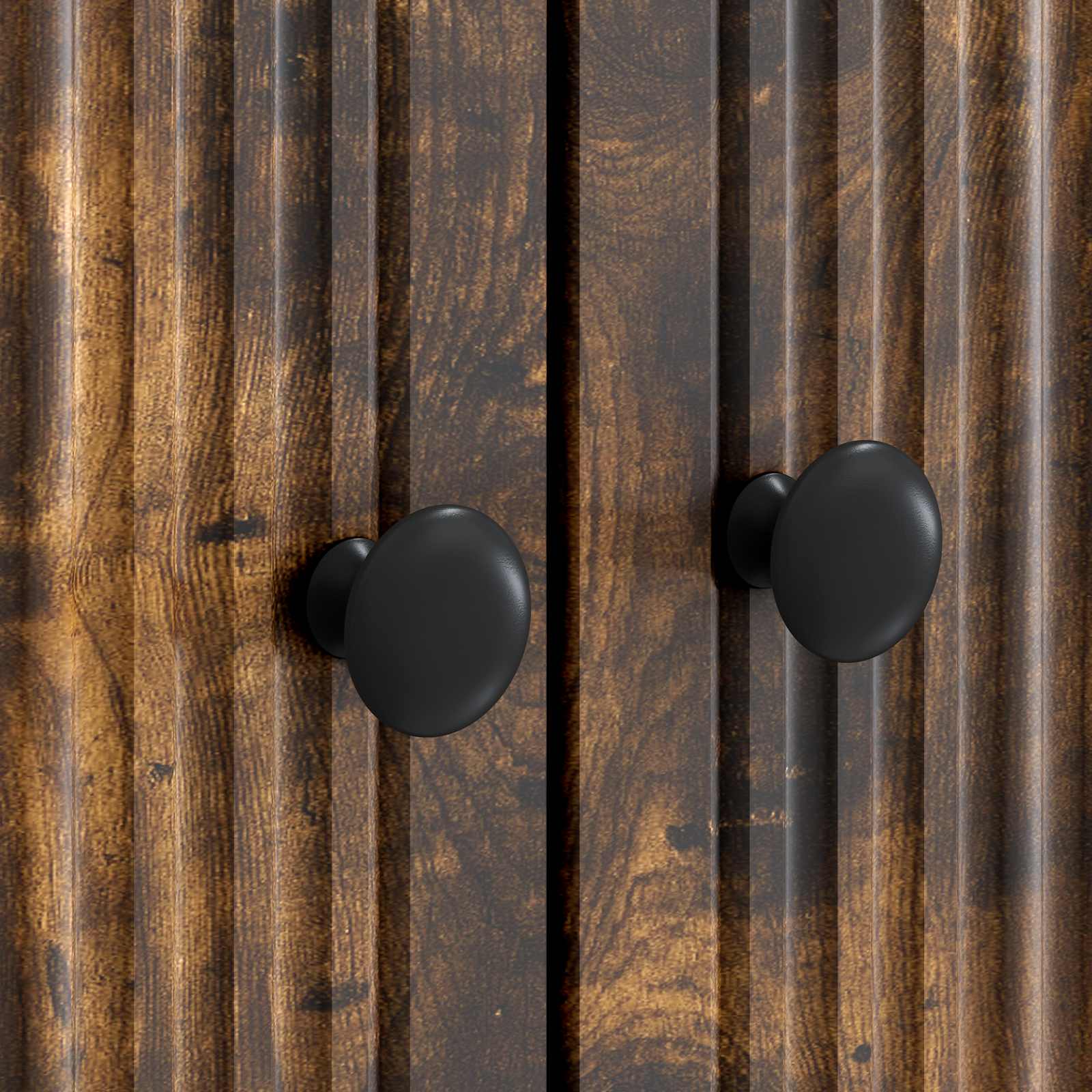 TV-kast Gerookt eiken 99 x 34,5 x 50 cm Bewerkt hout is nu te koop bij PeponiXL, paradijselijk wonen!