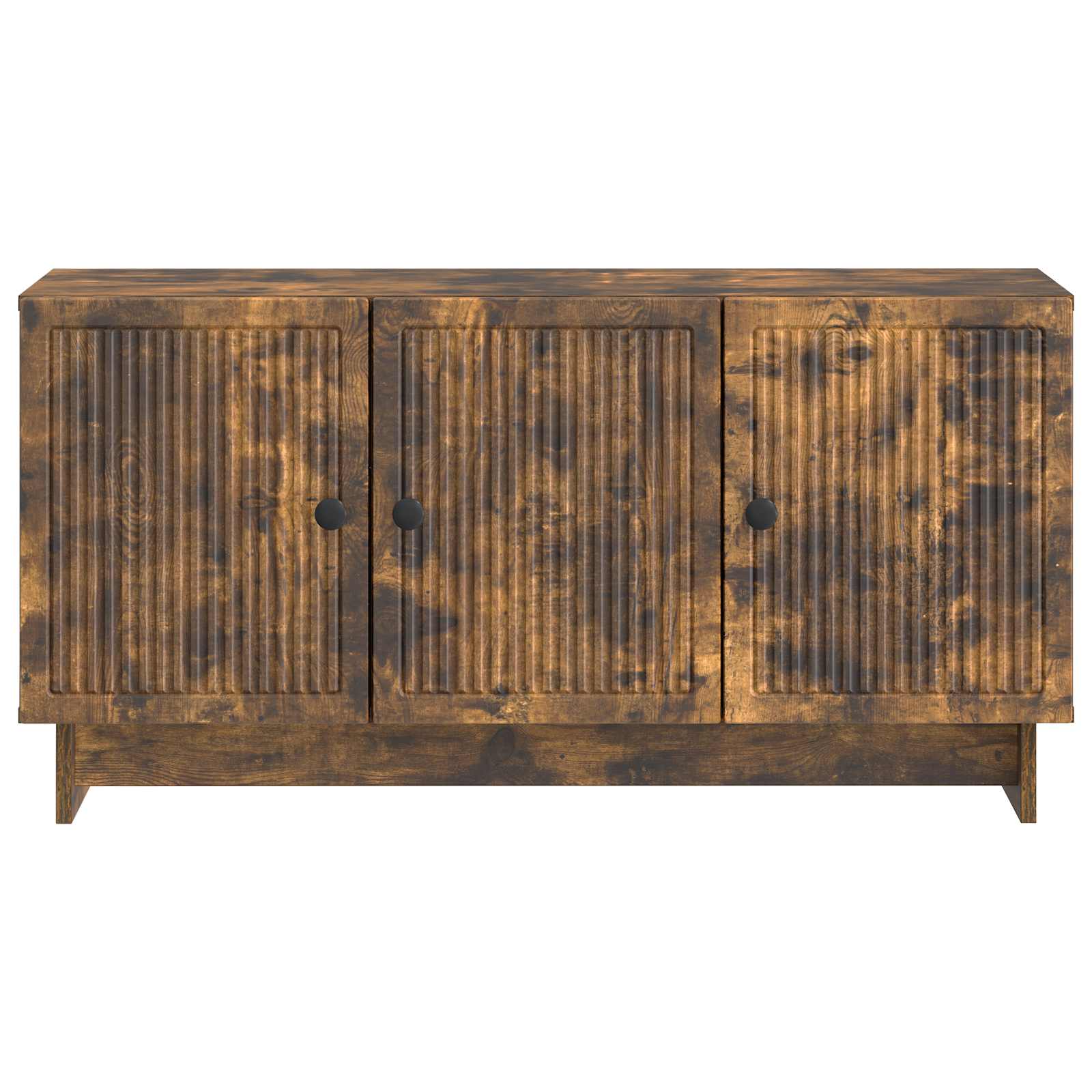 TV-kast Gerookt eiken 99 x 34,5 x 50 cm Bewerkt hout is nu te koop bij PeponiXL, paradijselijk wonen!