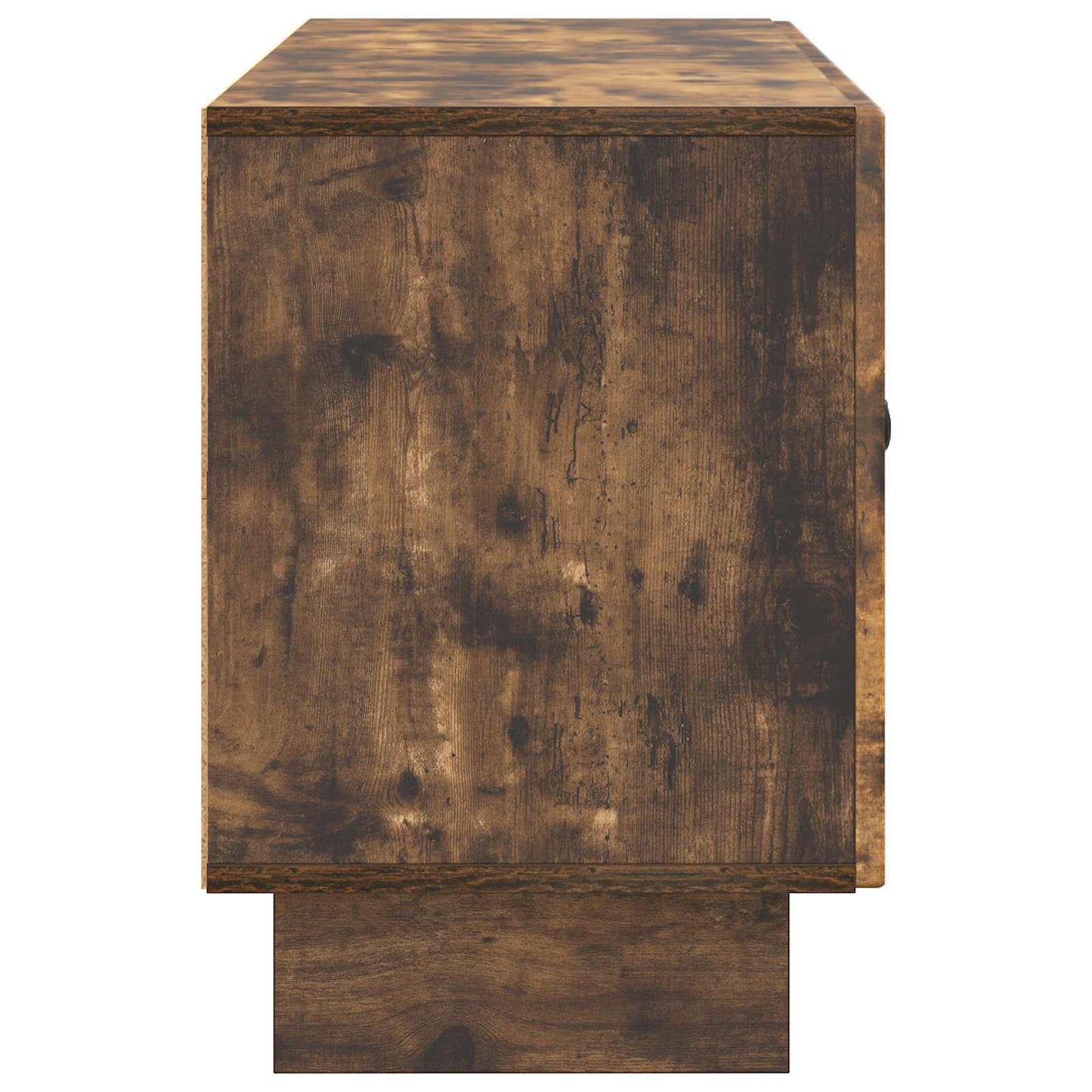 TV-kast Gerookt eiken 99 x 34,5 x 50 cm Bewerkt hout is nu te koop bij PeponiXL, paradijselijk wonen!