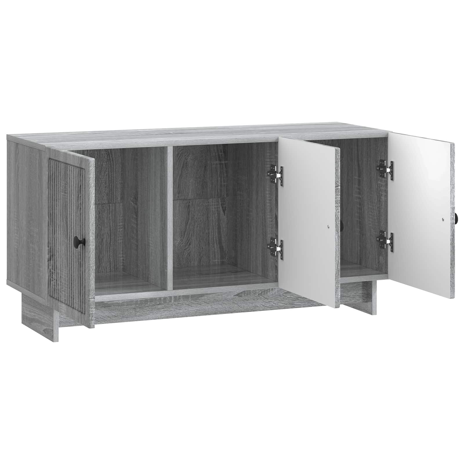 TV-kast Grijs sonoma 99 x 34,5 x 50 cm Bewerkt hout is nu te koop bij PeponiXL, paradijselijk wonen!
