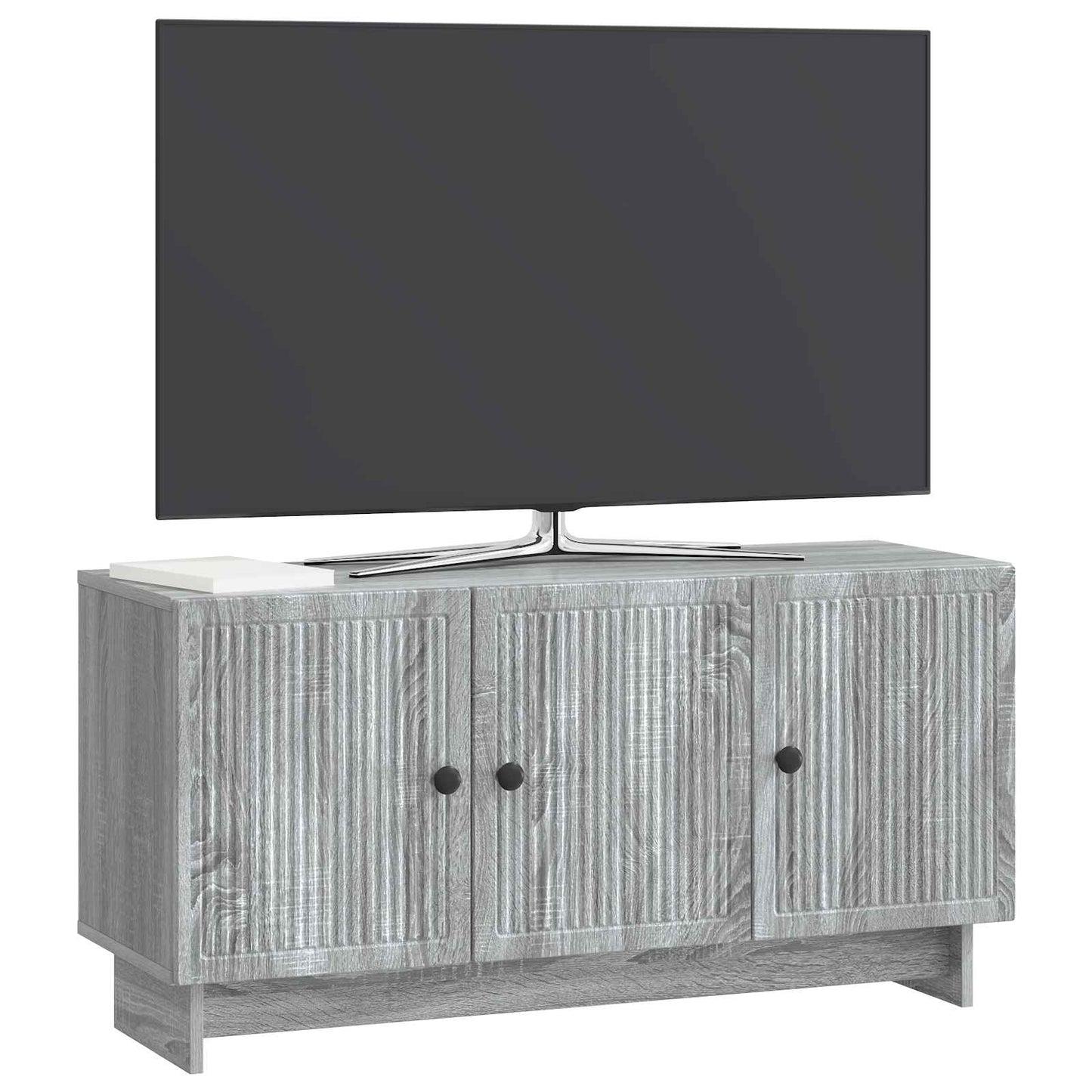 TV-kast Grijs sonoma 99 x 34,5 x 50 cm Bewerkt hout is nu te koop bij PeponiXL, paradijselijk wonen!