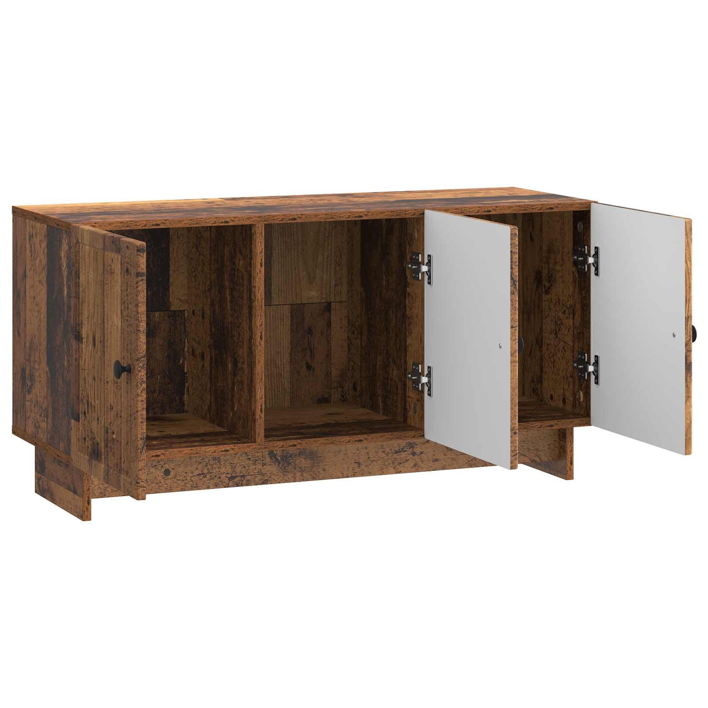 TV-kast Oud hout 99 x 34,5 x 50 cm Bewerkt hout is nu te koop bij PeponiXL, paradijselijk wonen!