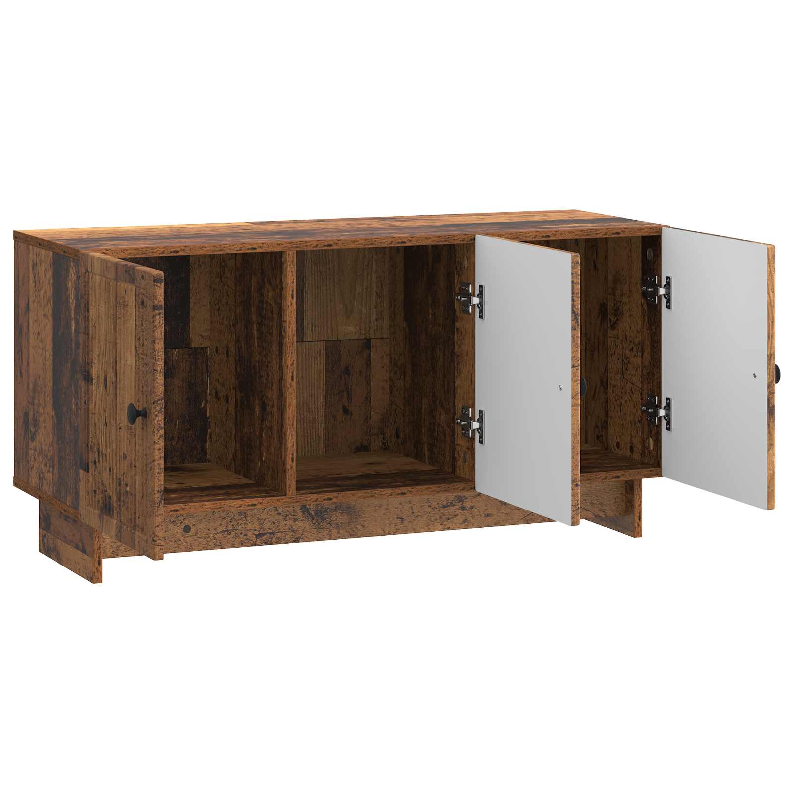 TV-kast Oud hout 99 x 34,5 x 50 cm Bewerkt hout is nu te koop bij PeponiXL, paradijselijk wonen!