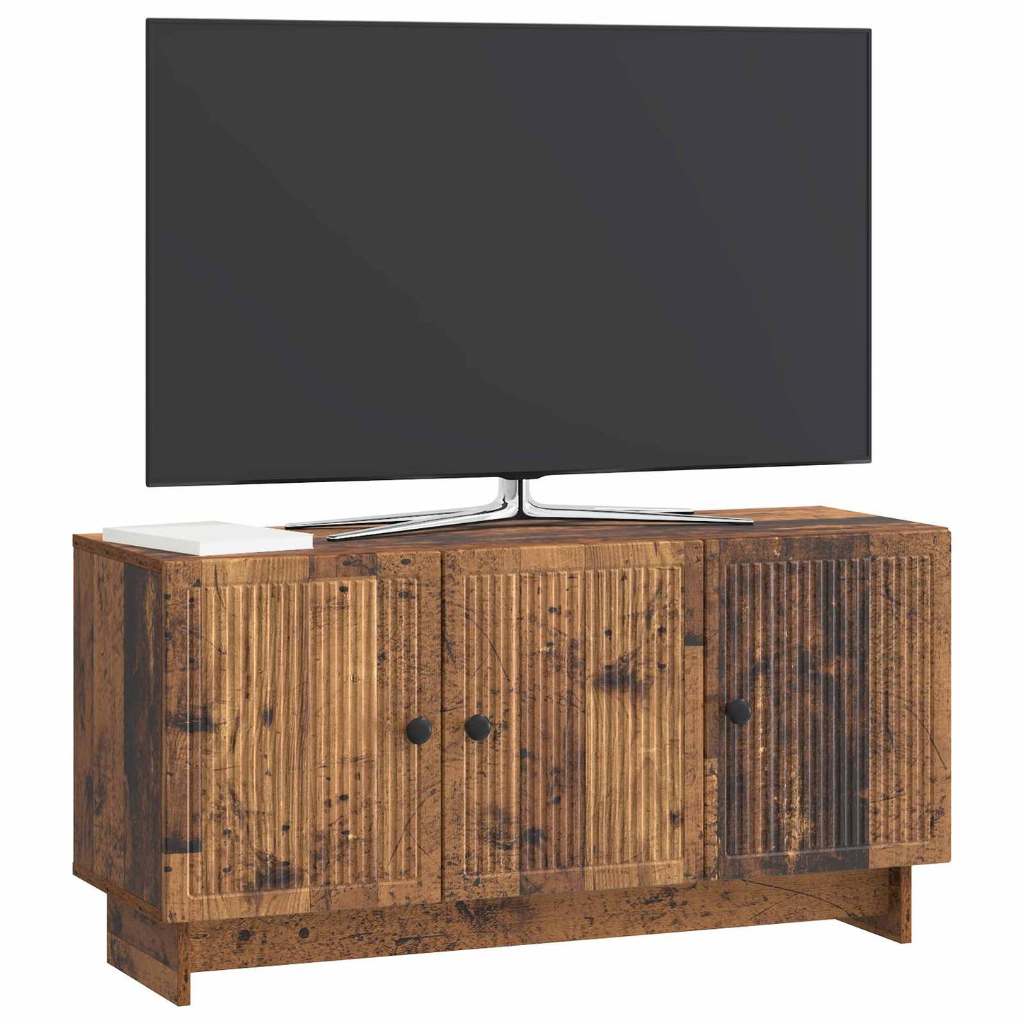TV-kast Oud hout 99 x 34,5 x 50 cm Bewerkt hout is nu te koop bij PeponiXL, paradijselijk wonen!