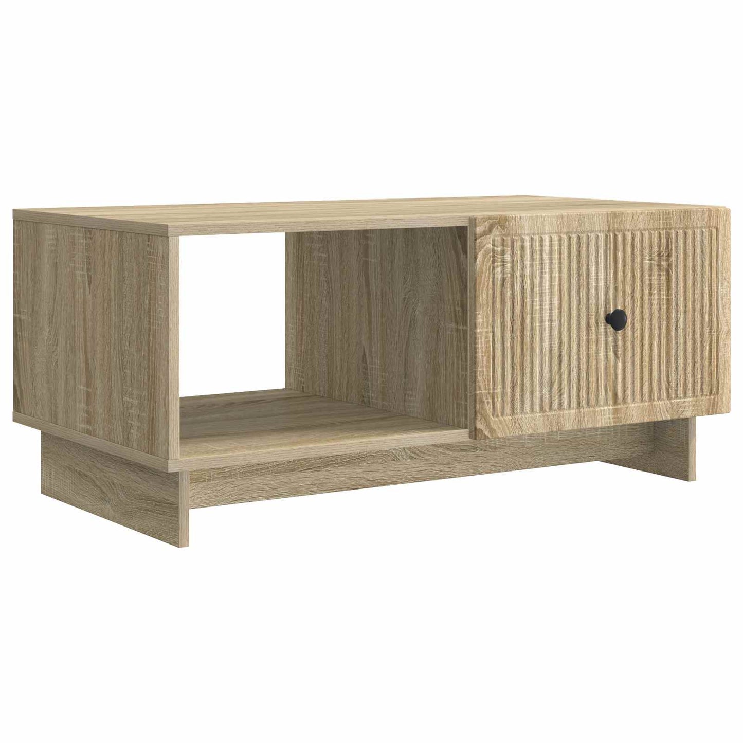 Salontafel Sonoma Eiken 90 x 50 x 40 cm Bewerkt hout is nu te koop bij PeponiXL, paradijselijk wonen!