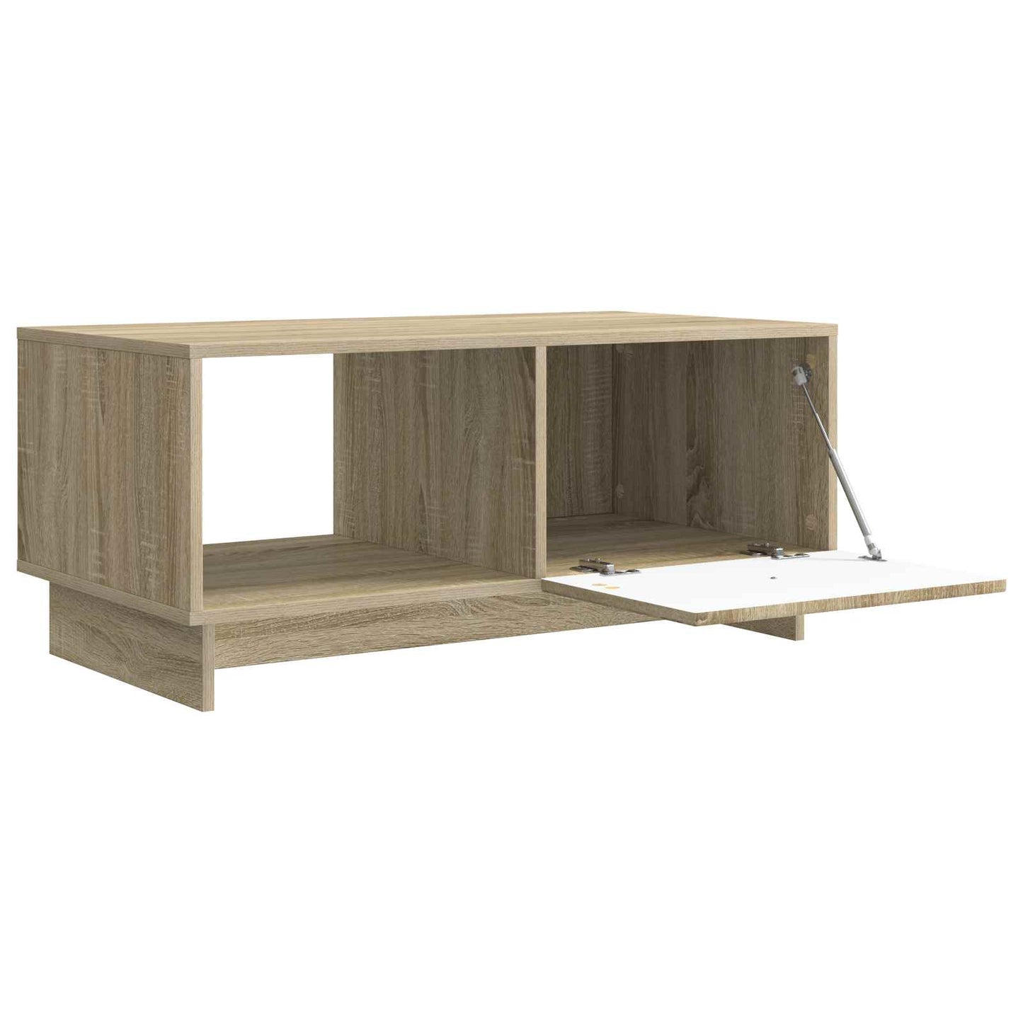 Salontafel Sonoma Eiken 90 x 50 x 40 cm Bewerkt hout is nu te koop bij PeponiXL, paradijselijk wonen!