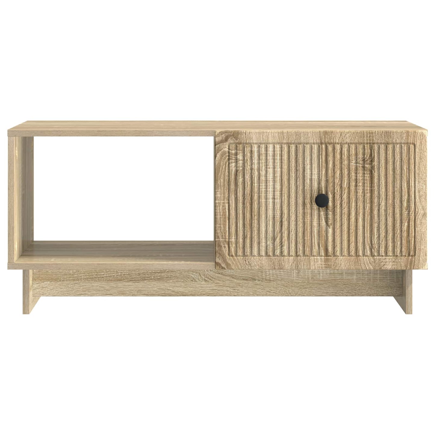 Salontafel Sonoma Eiken 90 x 50 x 40 cm Bewerkt hout is nu te koop bij PeponiXL, paradijselijk wonen!