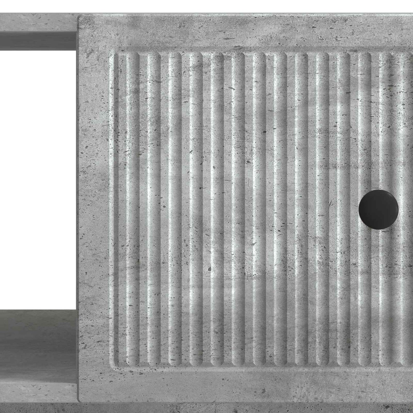 Salontafel Betongrijs 90 x 50 x 40 cm Bewerkt hout is nu te koop bij PeponiXL, paradijselijk wonen!