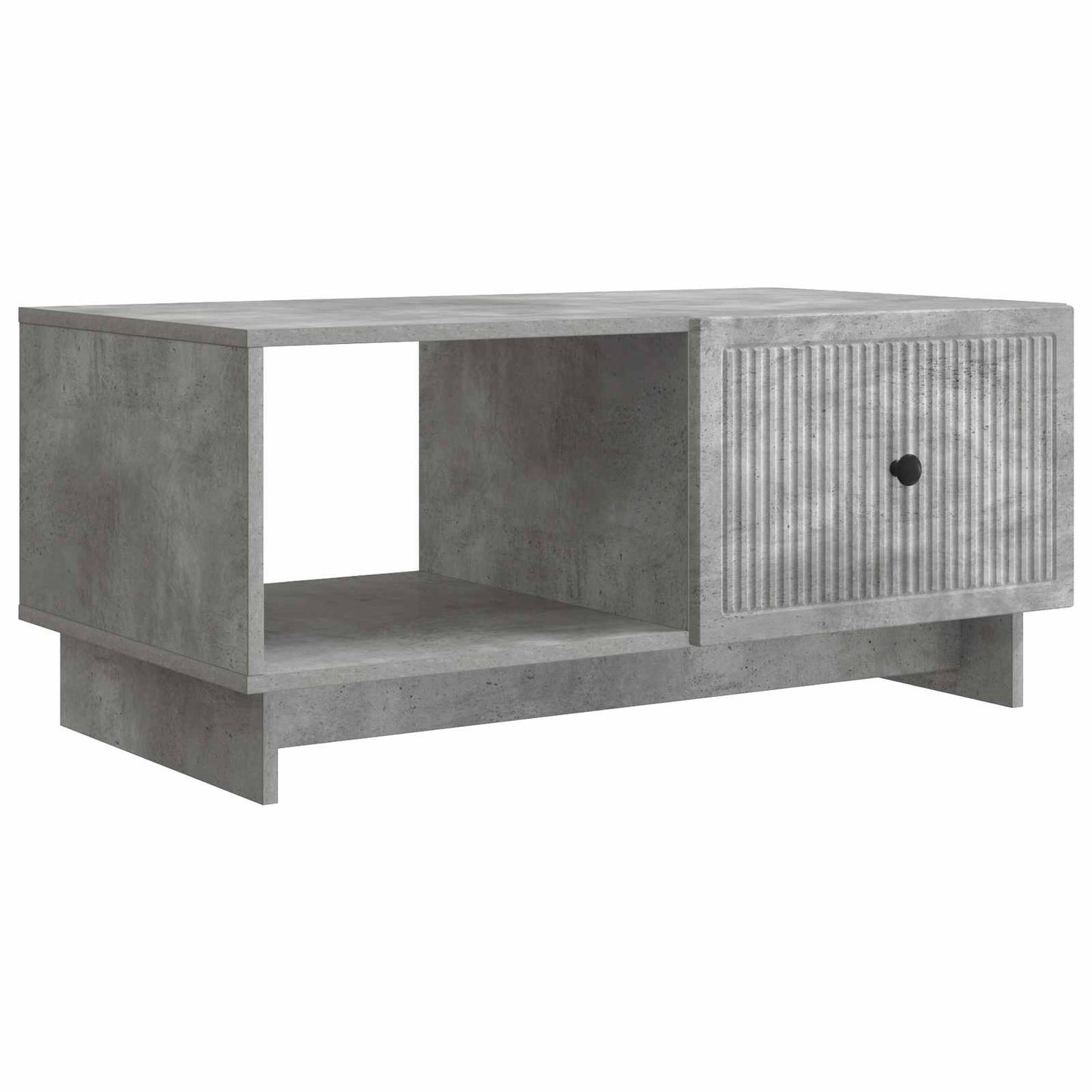 Salontafel Betongrijs 90 x 50 x 40 cm Bewerkt hout is nu te koop bij PeponiXL, paradijselijk wonen!