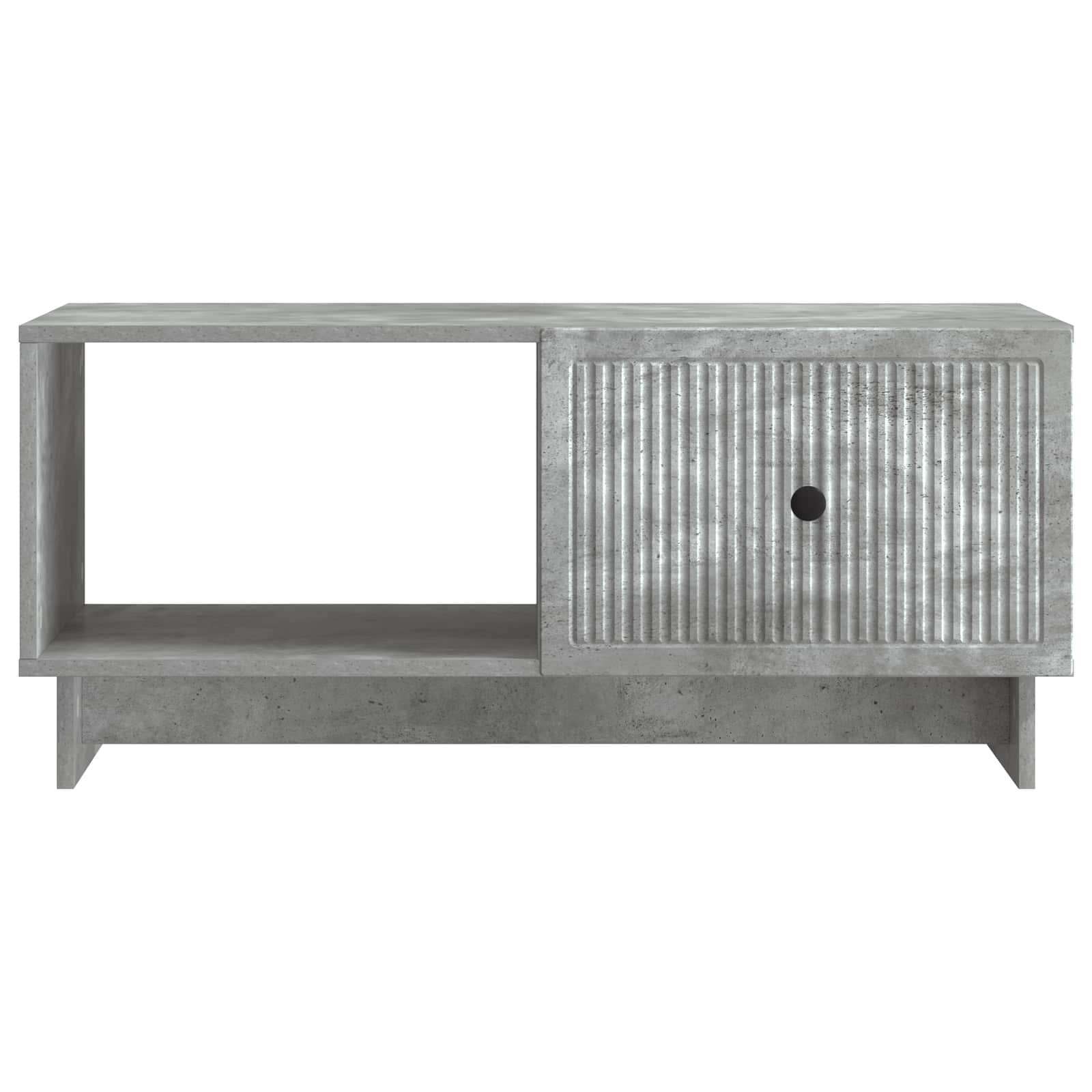 Salontafel Betongrijs 90 x 50 x 40 cm Bewerkt hout is nu te koop bij PeponiXL, paradijselijk wonen!