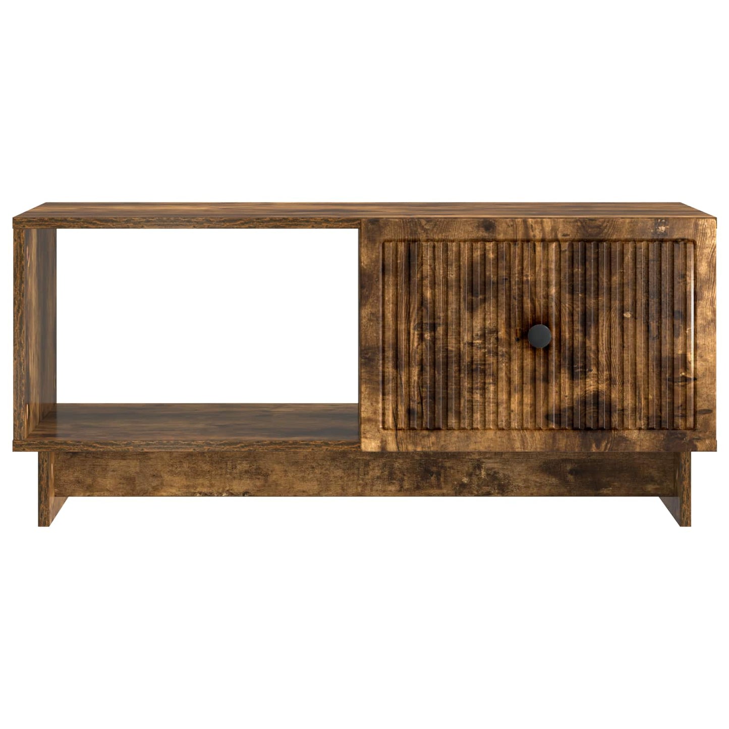 Salontafel Gerookt eiken 90 x 50 x 40 cm Bewerkt hout is nu te koop bij PeponiXL, paradijselijk wonen!
