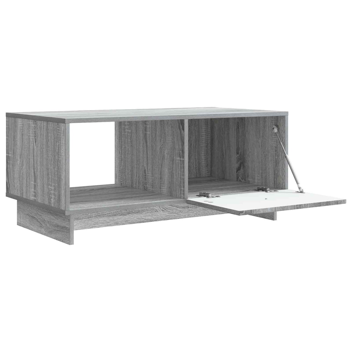 Salontafel Grijs sonoma 90 x 50 x 40 cm Bewerkt hout is nu te koop bij PeponiXL, paradijselijk wonen!